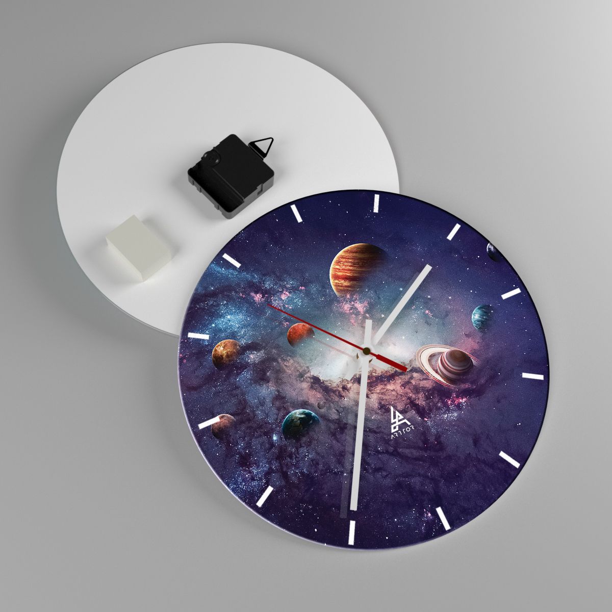 Horloge murale Cosmos, Horloge murale Abstraction, Horloge murale Galaxie, Horloge murale Cosmos, Horloge murale Planètes