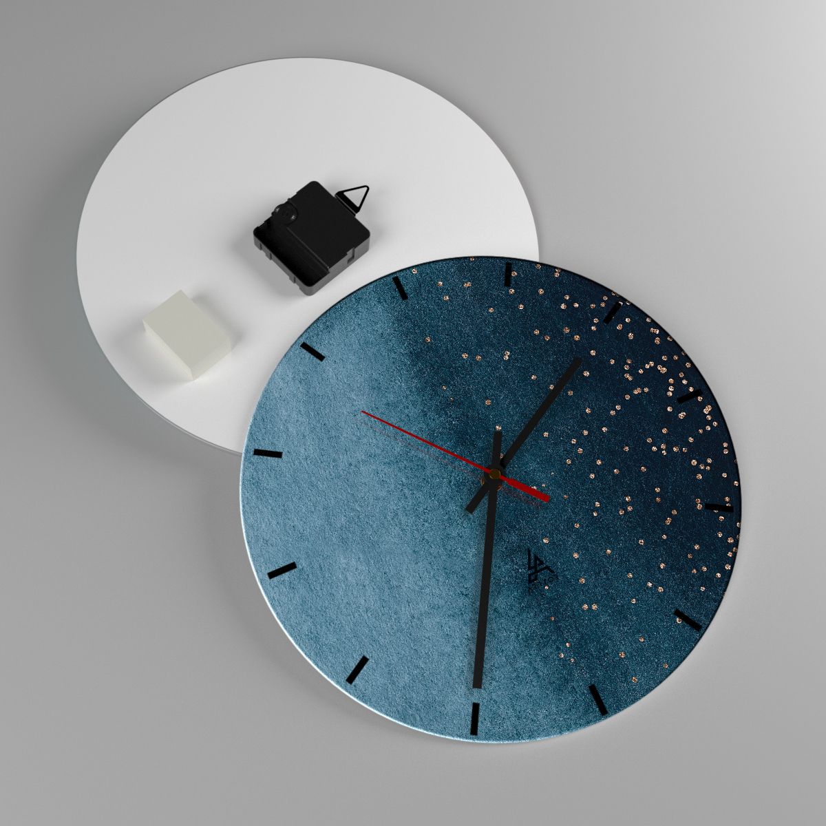 Nástenné hodiny Abstrakcia, Nástenné hodiny Umenie, Nástenné hodiny Dizajn, Nástenné hodiny Moderné Umenie, Nástenné hodiny Grafika