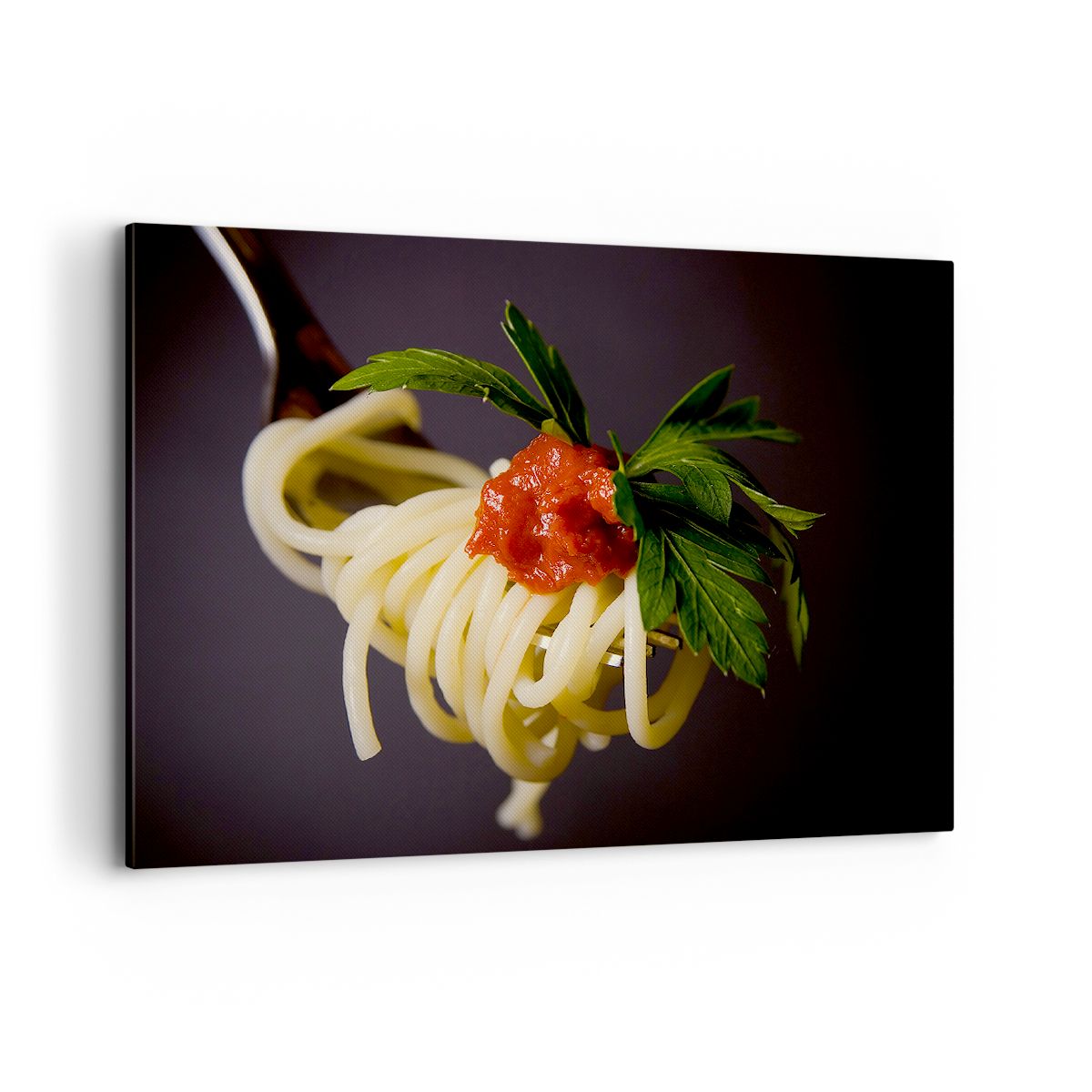 Obraz Na Płótnie - Spaghetti Sos  - 100X70 Cm - Aa100X70-1307