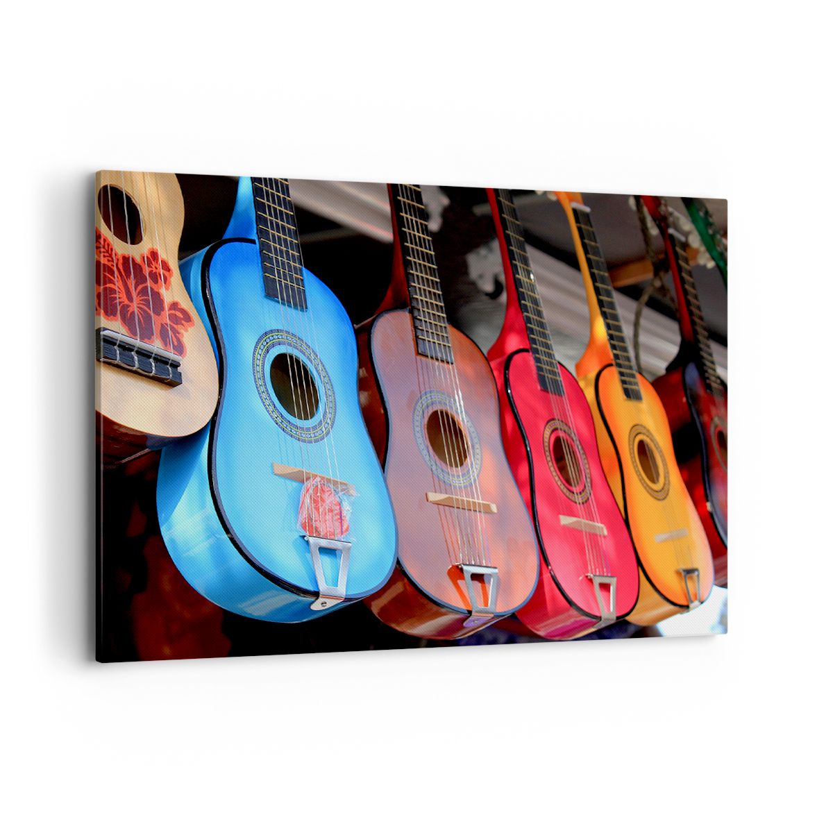 Obraz Na Płótnie - Gitara Muzyka - 100X70 Cm - Aa100X70-2221