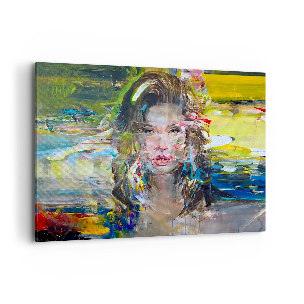 Obraz Na Płótnie - Portret Kobieta - 100X70 Cm - Aa100X70-3473