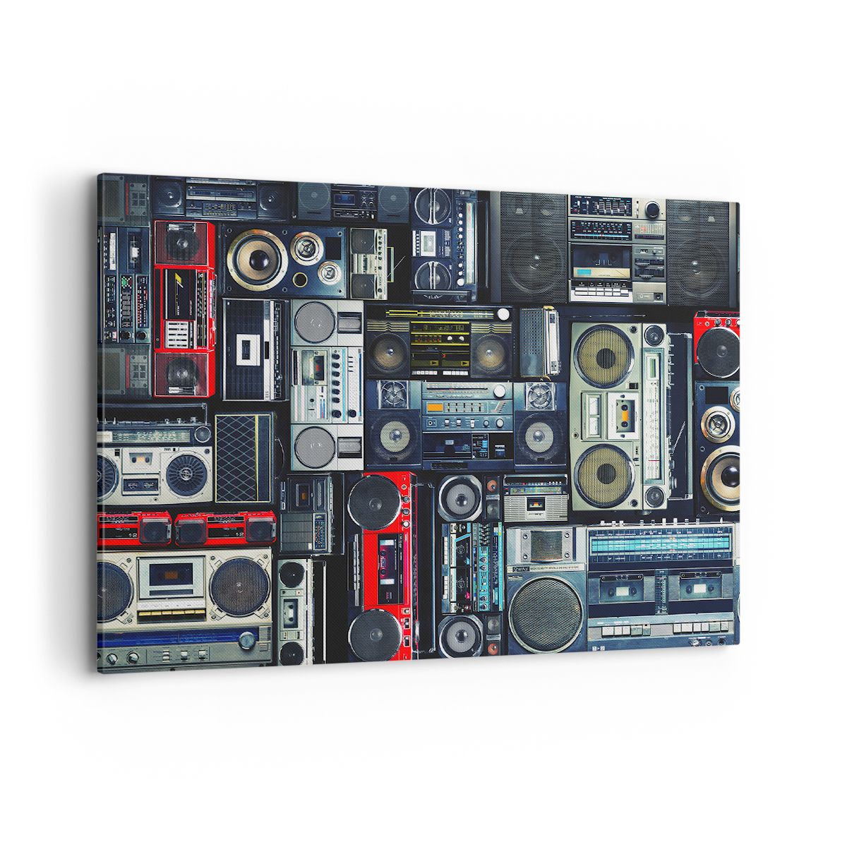 Obraz Na Płótnie - Technika Magnetofon - 100X70 Cm - Aa100X70-3875