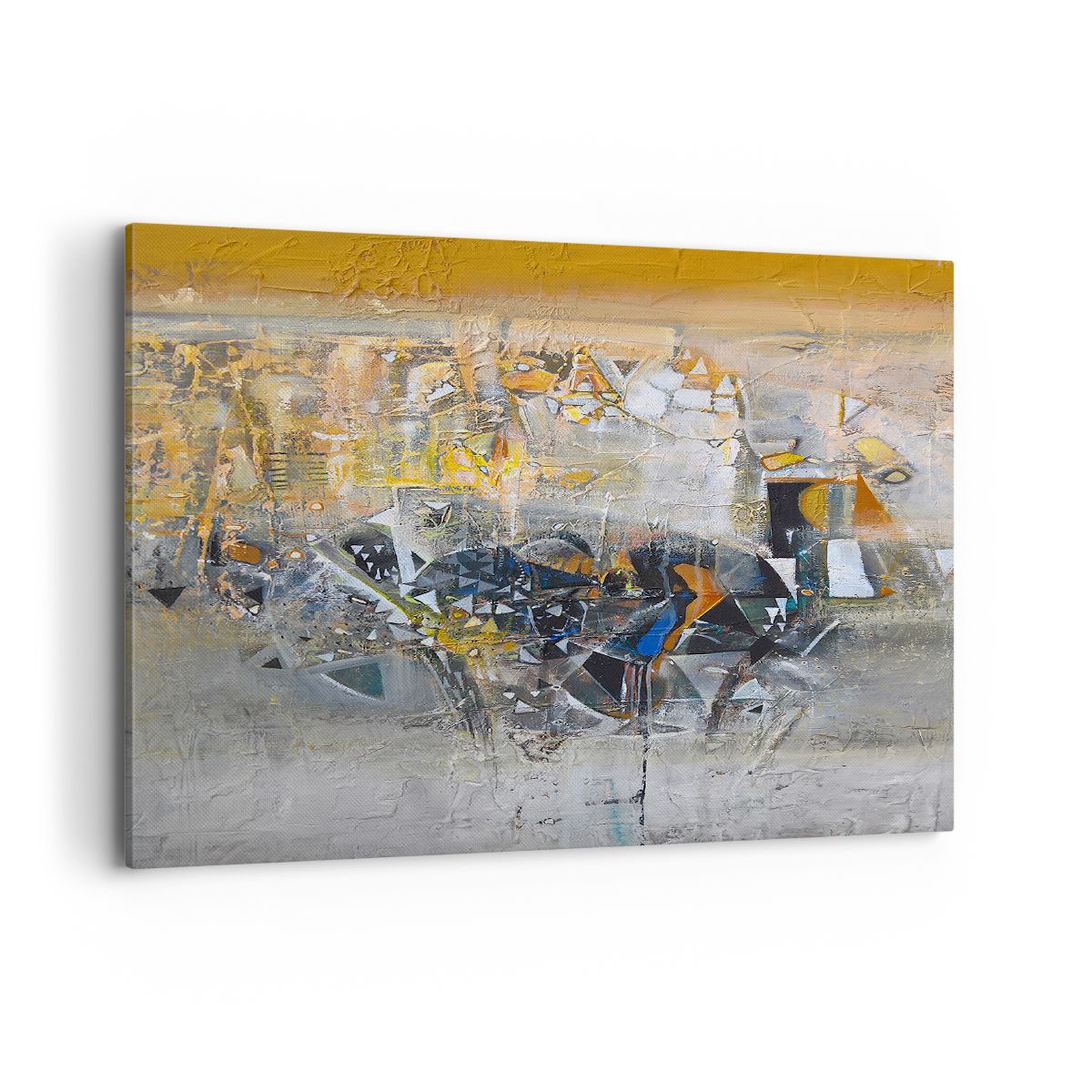 Obraz Na Płótnie - Abstrakcja Barwna - 100X70 Cm - Aa100X70-4001