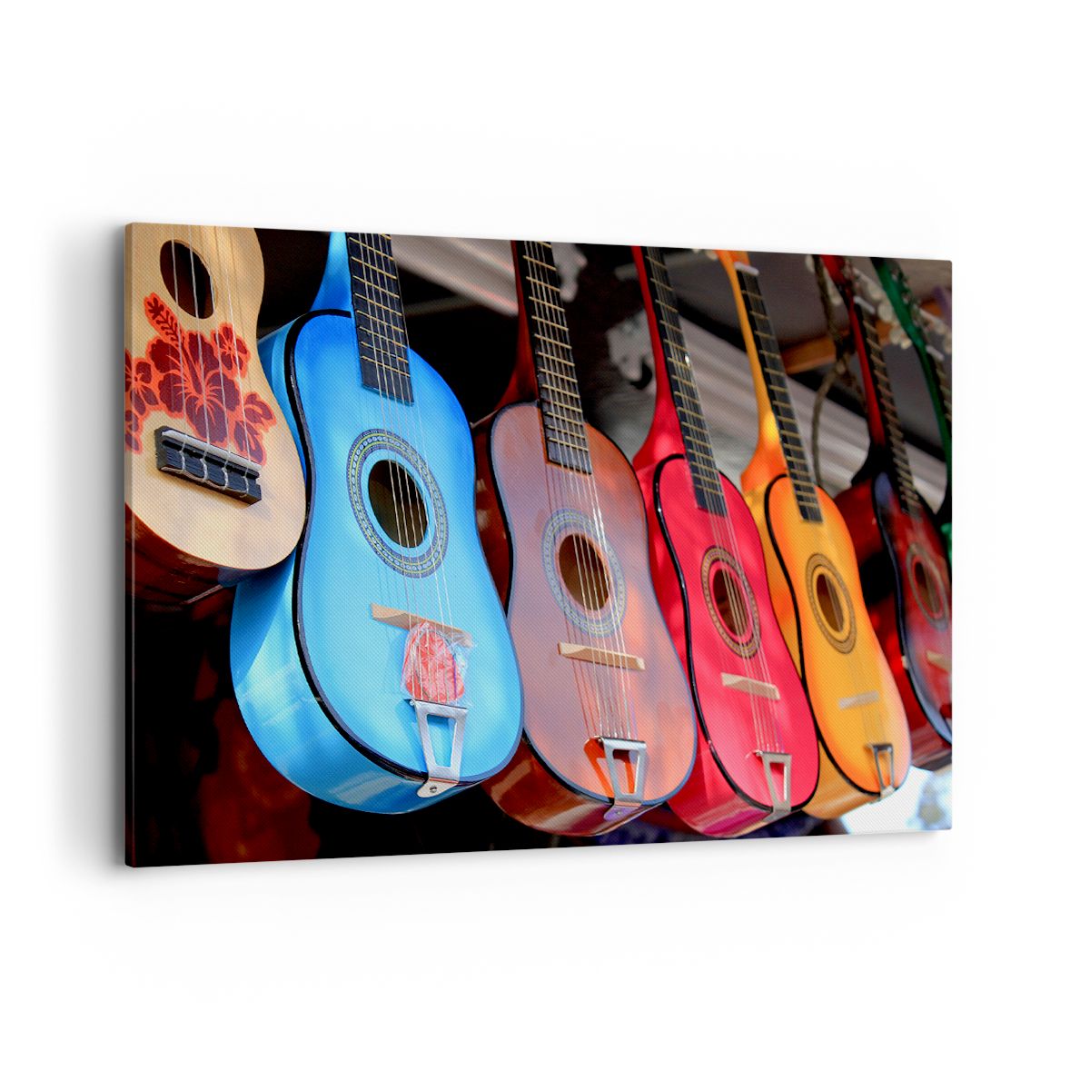 Obraz Na Płótnie - Gitara Muzyka - 120X80 Cm - Aa120X80-2221