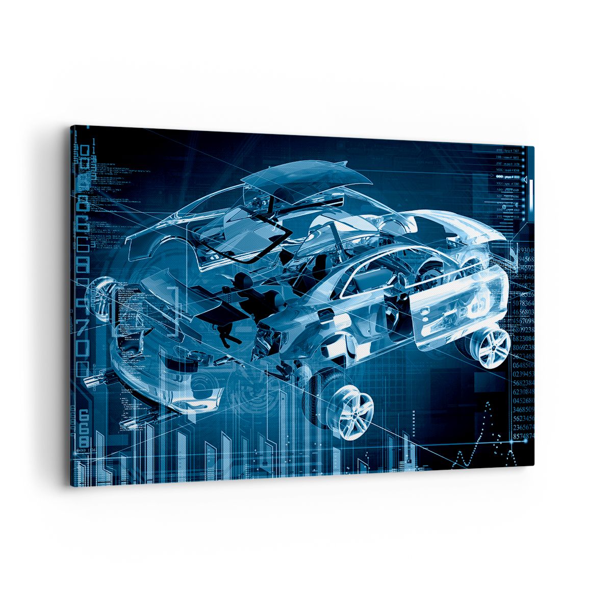 Obraz Na Płótnie - Samochód Prototyp - 120X80 Cm - Aa120X80-2615