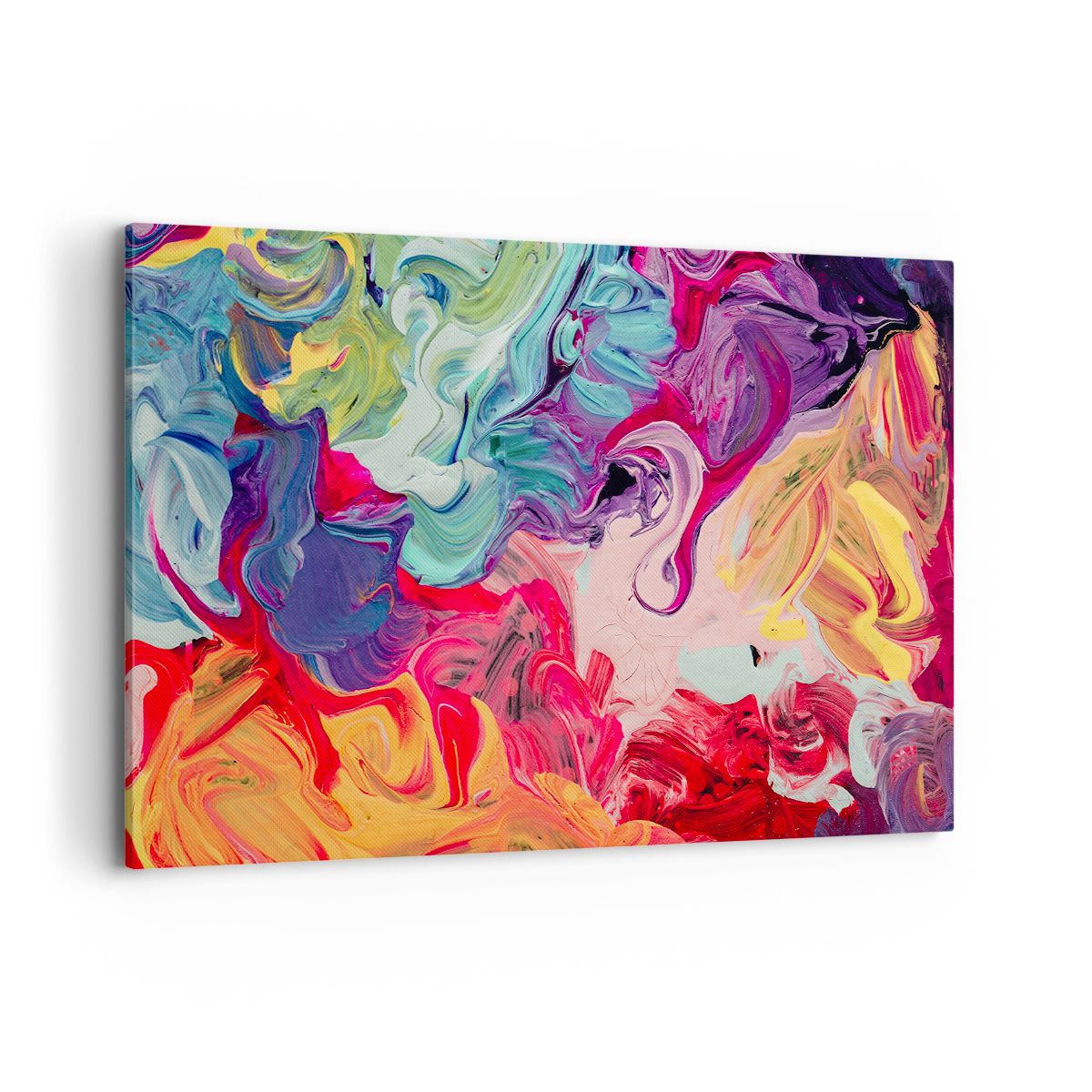 Obraz Na Płótnie - Kompozycja Barw - 120X80 Cm - Aa120X80-3877