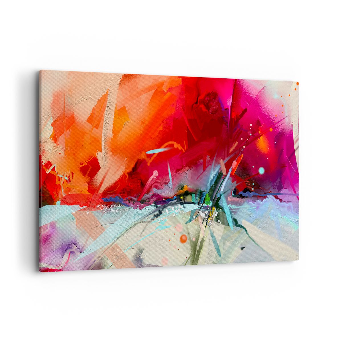 Obraz Na Płótnie - Kompozycja Dynamika - 120X80 Cm - Aa120X80-4036