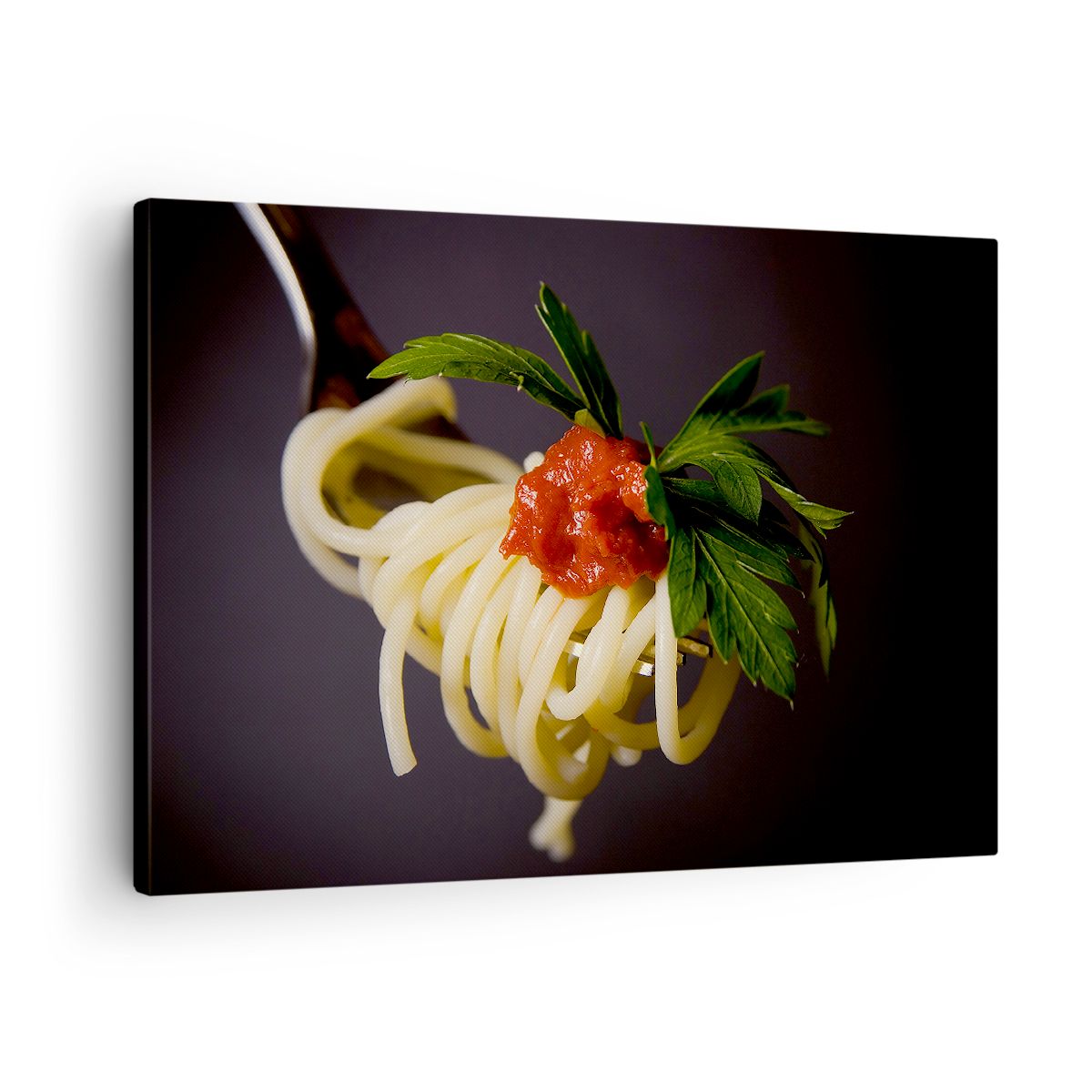 Obraz Na Płótnie - Spaghetti Sos  - 70X50 Cm - Aa70X50-1307