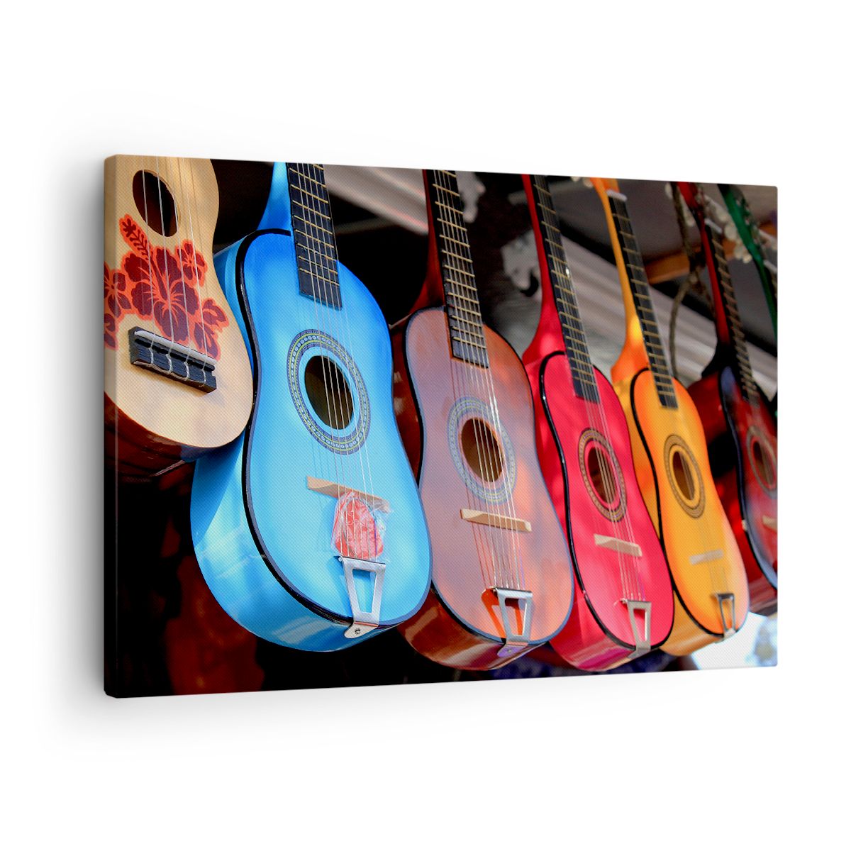 Obraz Na Płótnie - Gitara Muzyka - 70X50 Cm - Aa70X50-2221