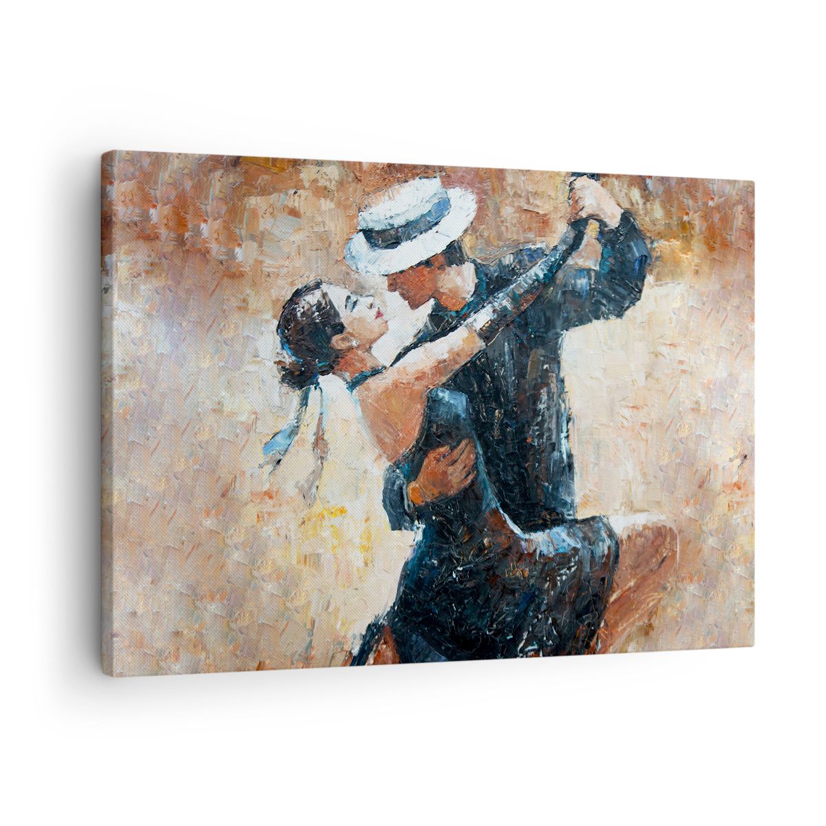 Obraz Na Płótnie - Tancerze Tango - 70X50 Cm - Aa70X50-3773