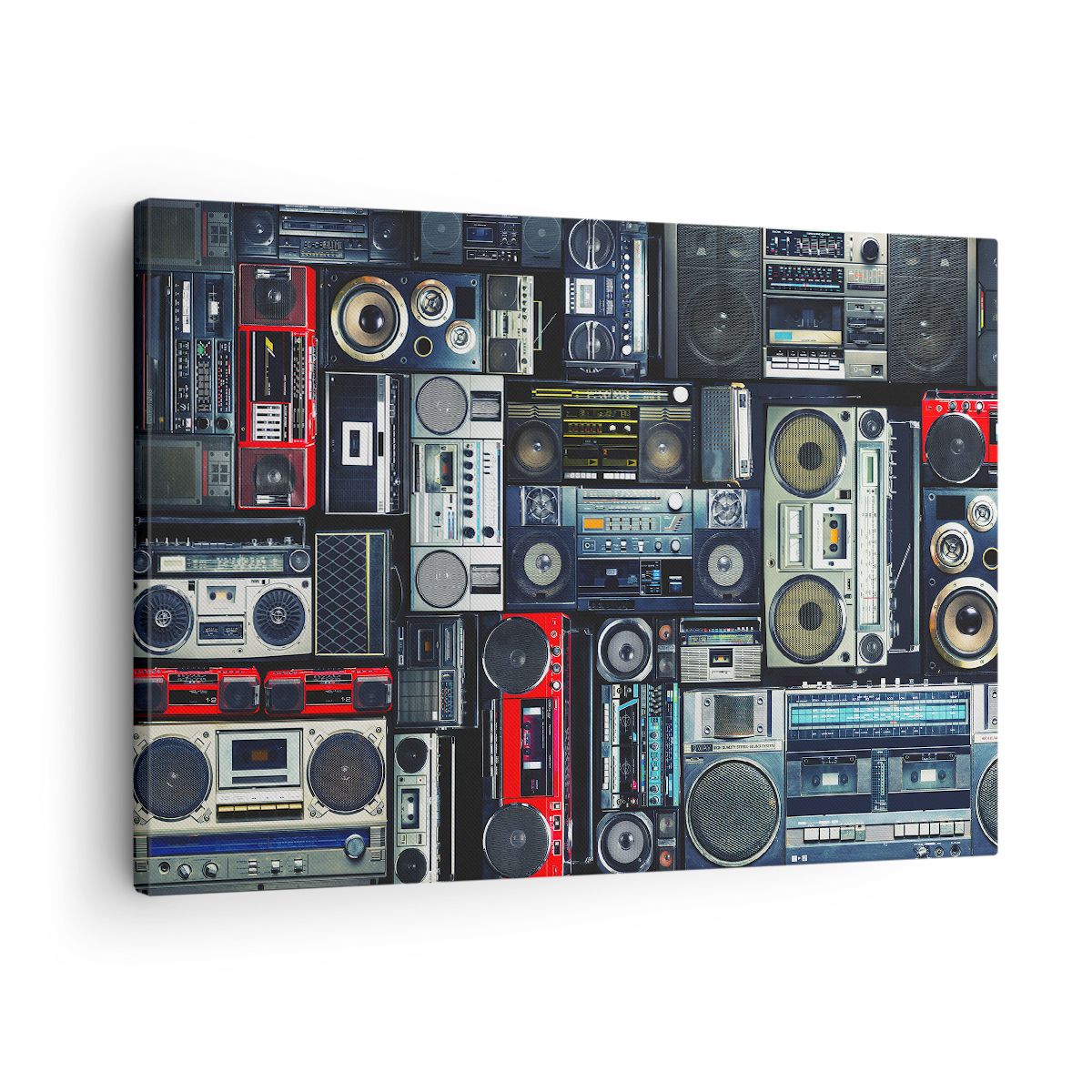 Obraz Na Płótnie - Technika Magnetofon - 70X50 Cm - Aa70X50-3875