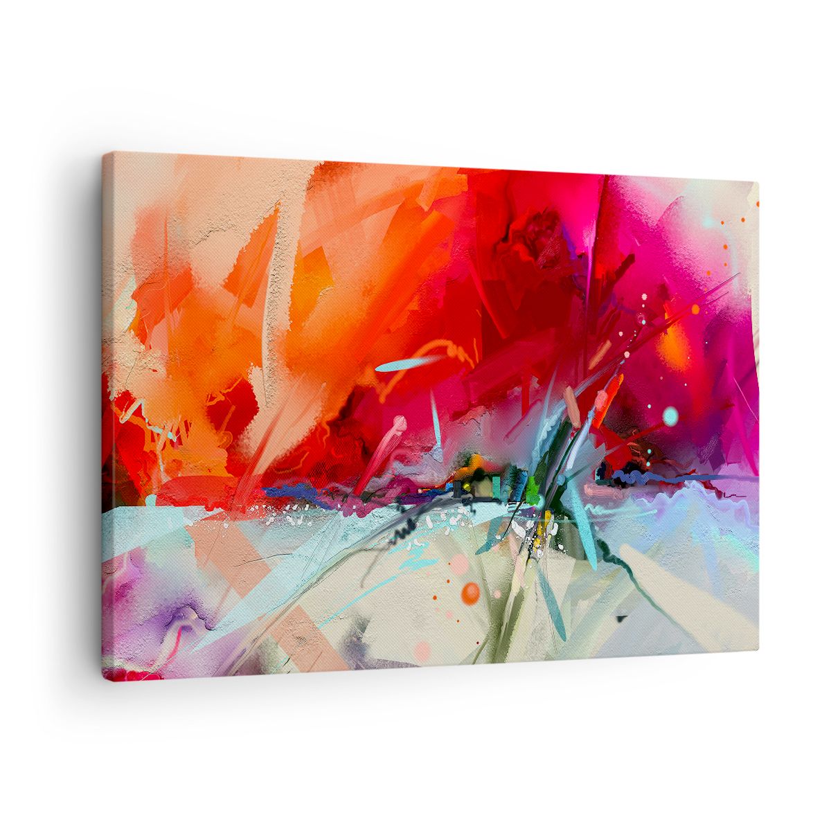 Obraz Na Płótnie - Kompozycja Dynamika - 70X50 Cm - Aa70X50-4036