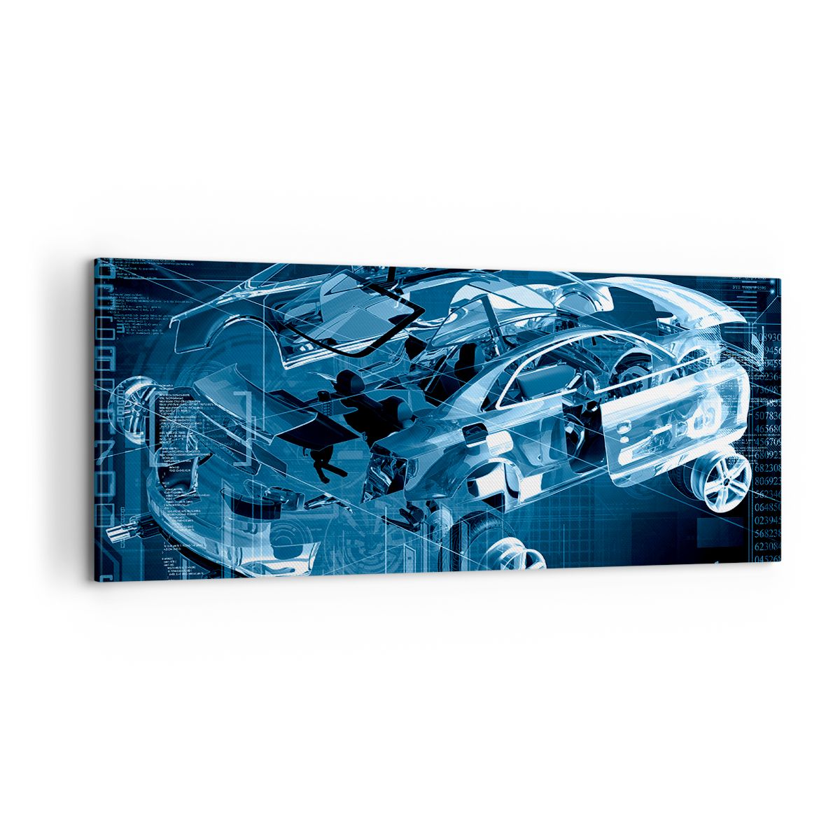 Obraz Na Płótnie - Samochód Prototyp - 100X40 Cm - Ab100X40-2615