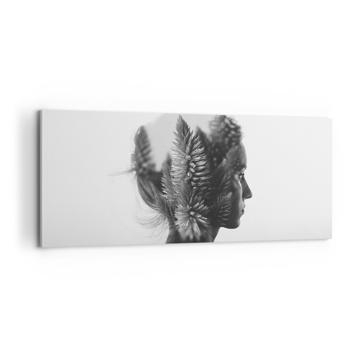 Obraz Na Płótnie - Kobieta Postać - 100X40 Cm - Ab100X40-3799