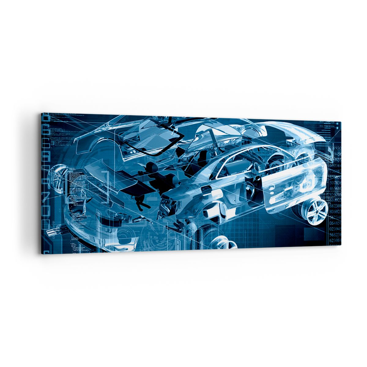 Obraz Na Płótnie - Samochód Prototyp - 120X50 Cm - Ab120X50-2615