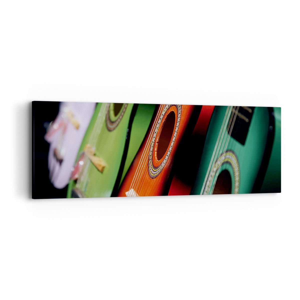 Obraz Na Płótnie - Gitara Muzyka Gra - 90X30 Cm - Ab90X30-2113