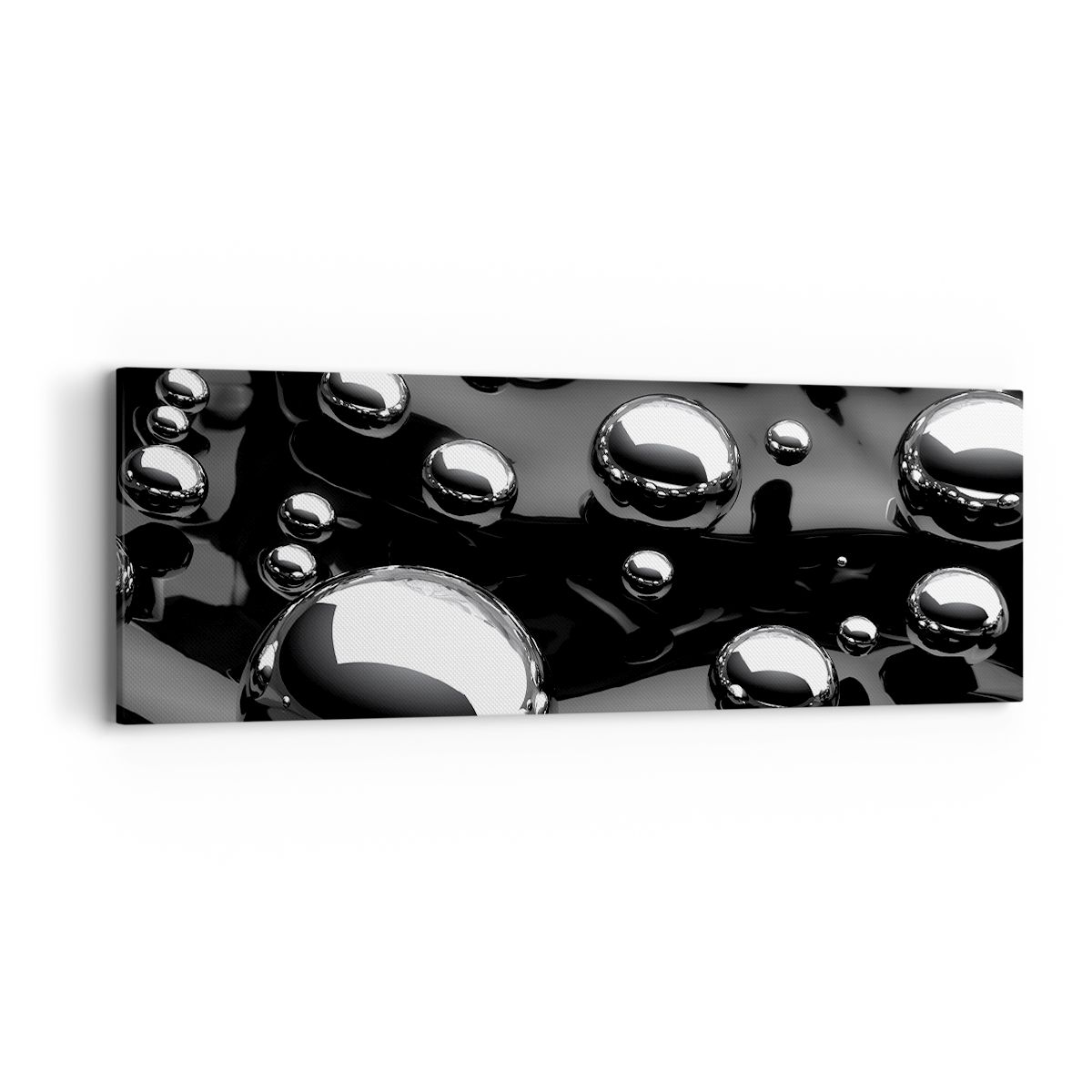 Obraz Na Płótnie - Kule Kompozycja - 90X30 Cm - Ab90X30-2525