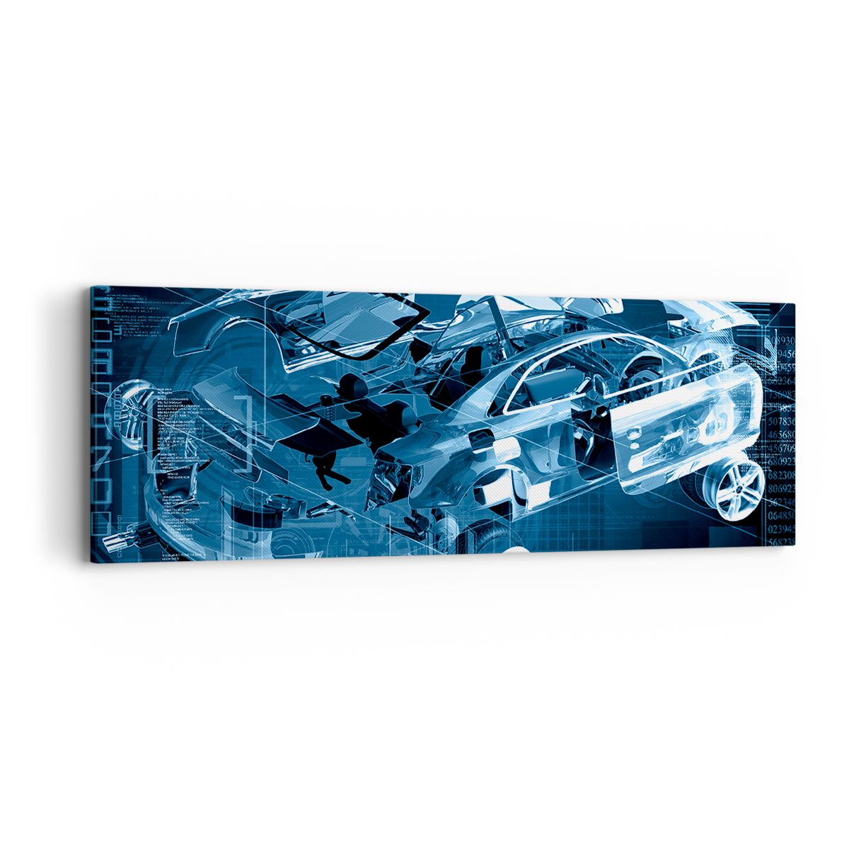 Obraz Na Płótnie - Samochód Prototyp - 90X30 Cm - Ab90X30-2615