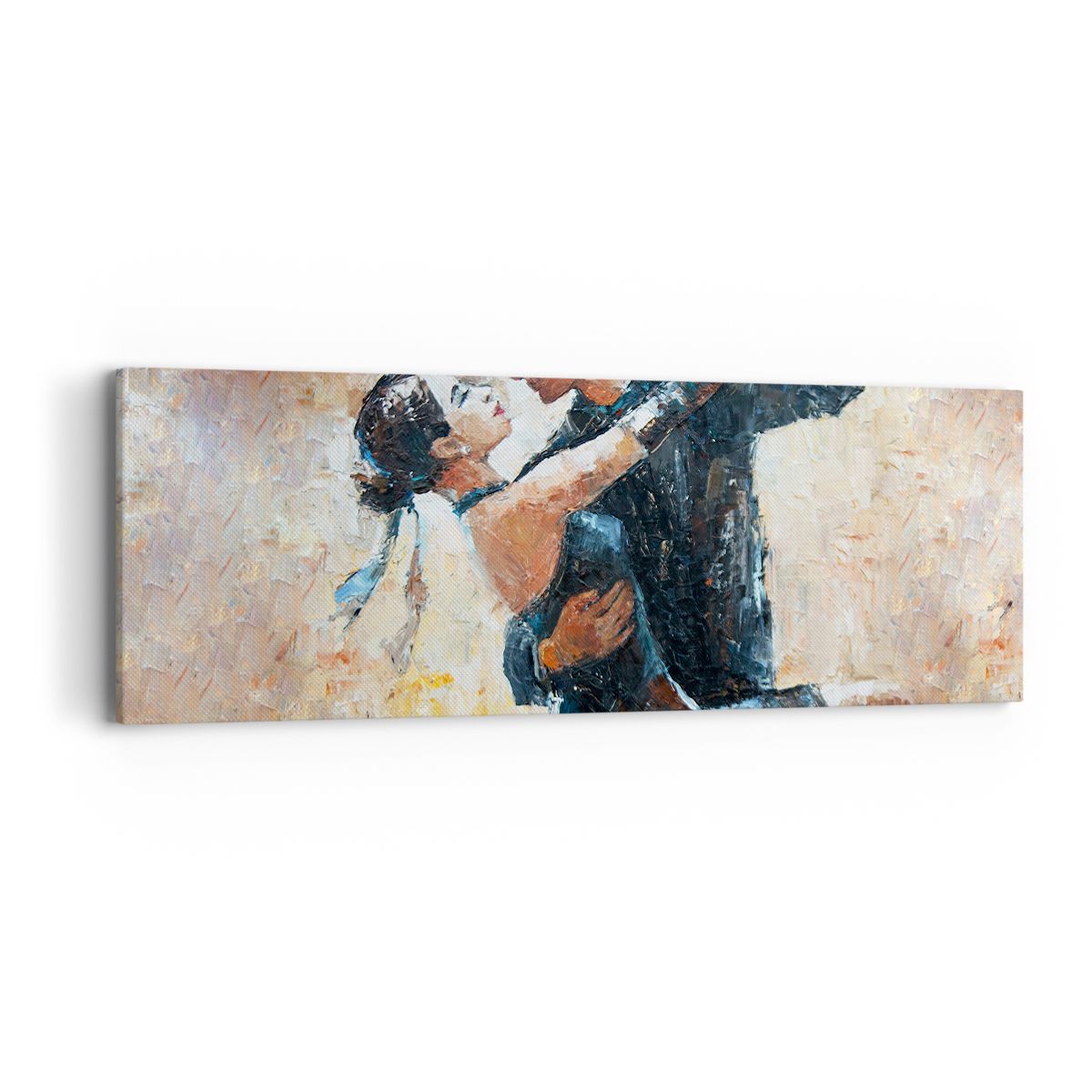 Obraz Na Płótnie - Tancerze Tango - 90X30 Cm - Ab90X30-3773