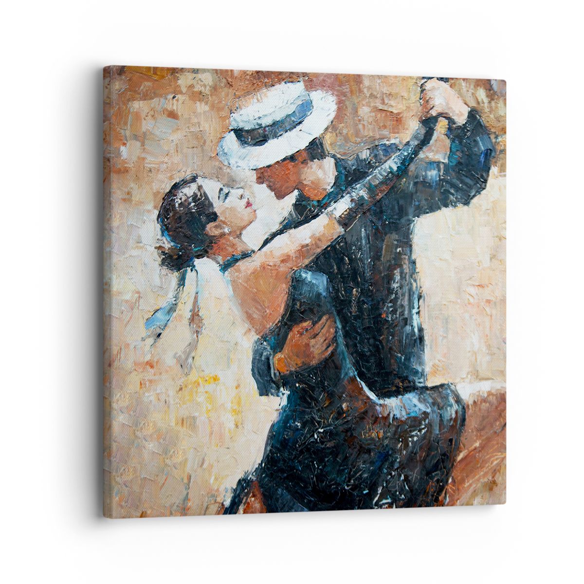 Obraz Na Płótnie - Tancerze Tango - 30X30 Cm - Ac30X30-3773