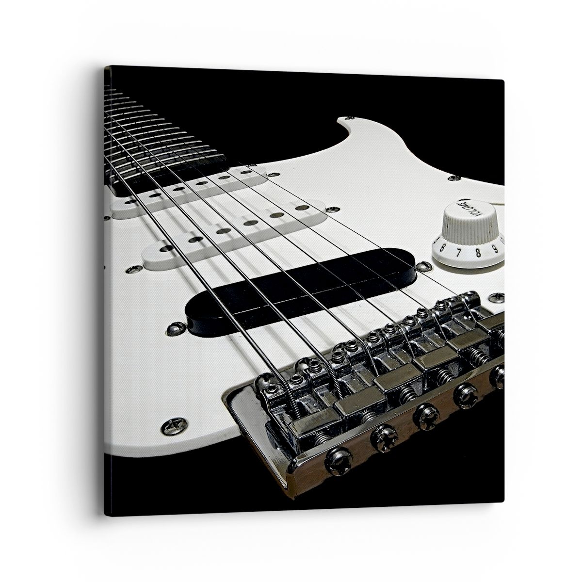Obraz Na Płótnie - Gitara Muzyka  - 40X40 Cm - Ac40X40-0379