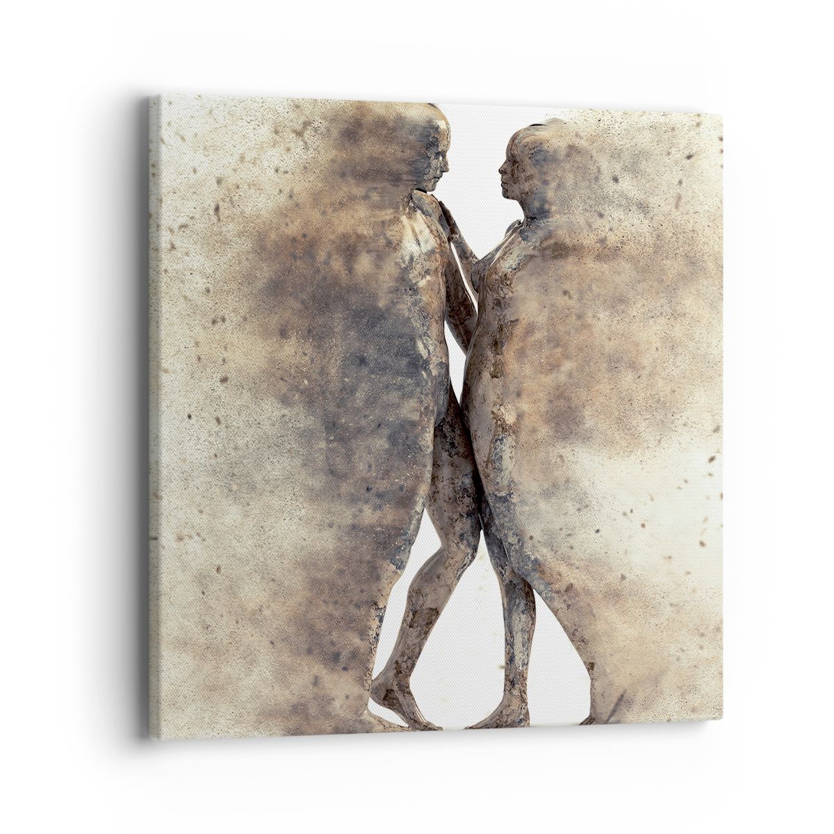 Obraz Na Płótnie - Postać Kamień  - 40X40 Cm - Ac40X40-3102