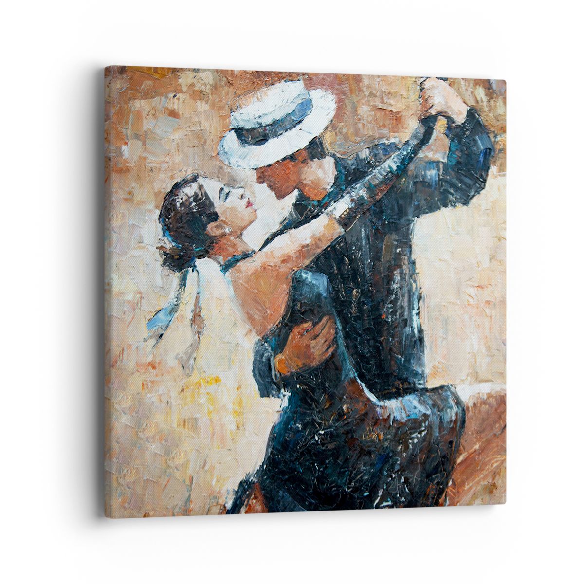 Obraz Na Płótnie - Tancerze Tango - 40X40 Cm - Ac40X40-3773