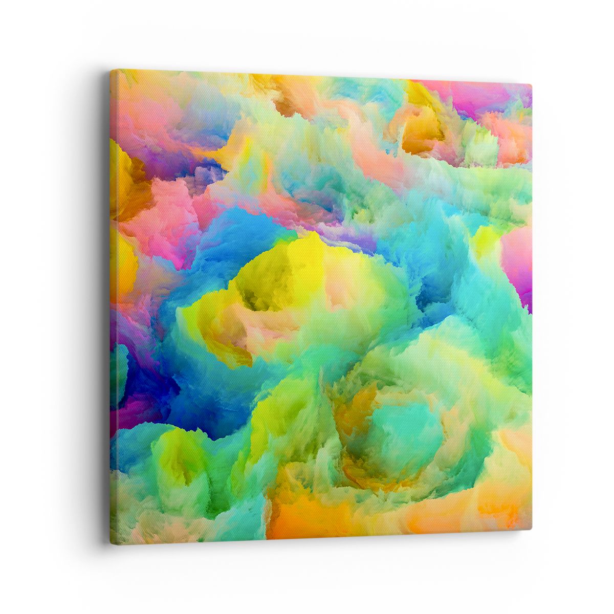 Obraz Na Płótnie - Kolory Tęczy  - 40X40 Cm - Ac40X40-4055