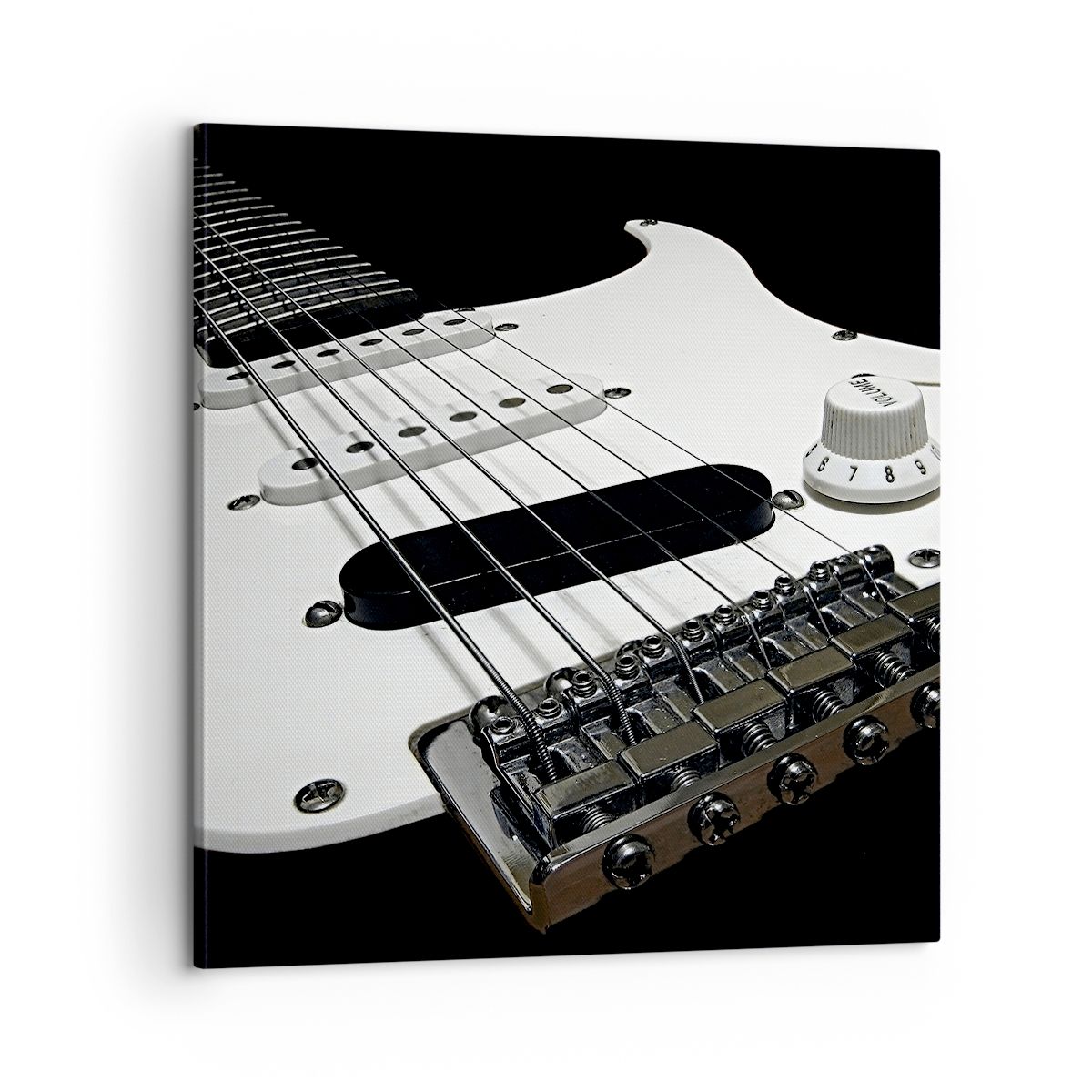 Obraz Na Płótnie - Gitara Muzyka  - 60X60 Cm - Ac60X60-0379