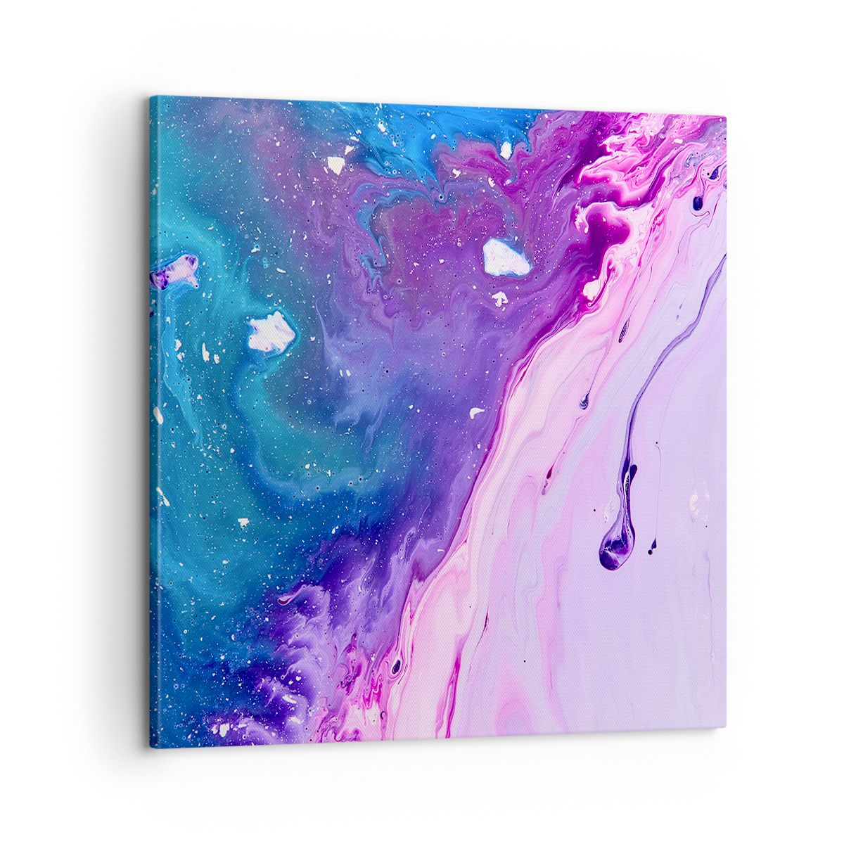 Obraz Na Płótnie - Kompozycja Błekit - 60X60 Cm - Ac60X60-3824