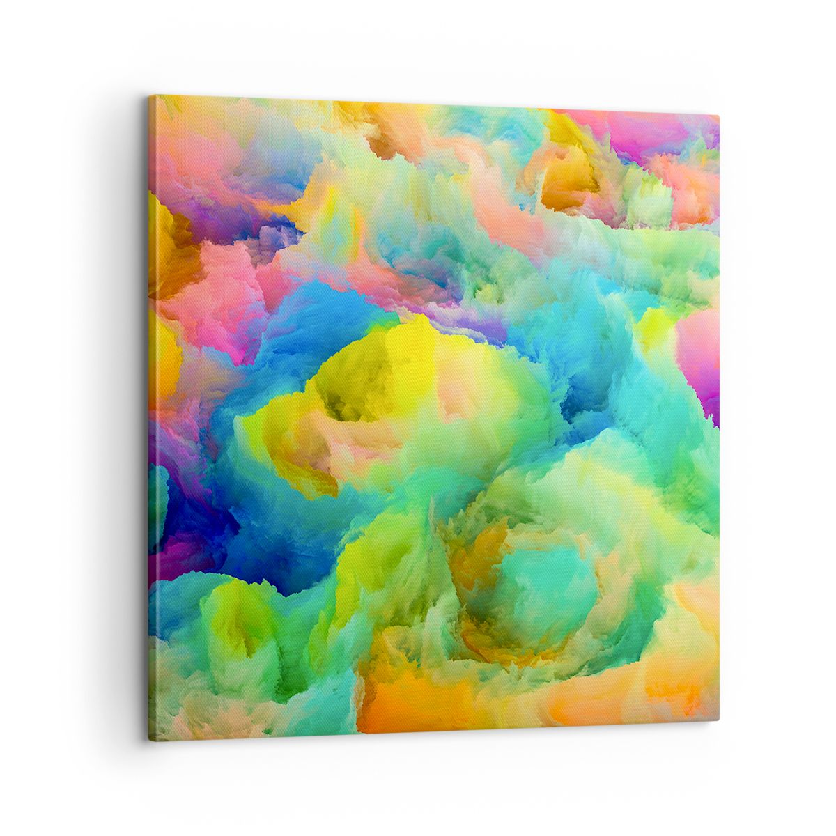 Obraz Na Płótnie - Kolory Tęczy  - 60X60 Cm - Ac60X60-4055