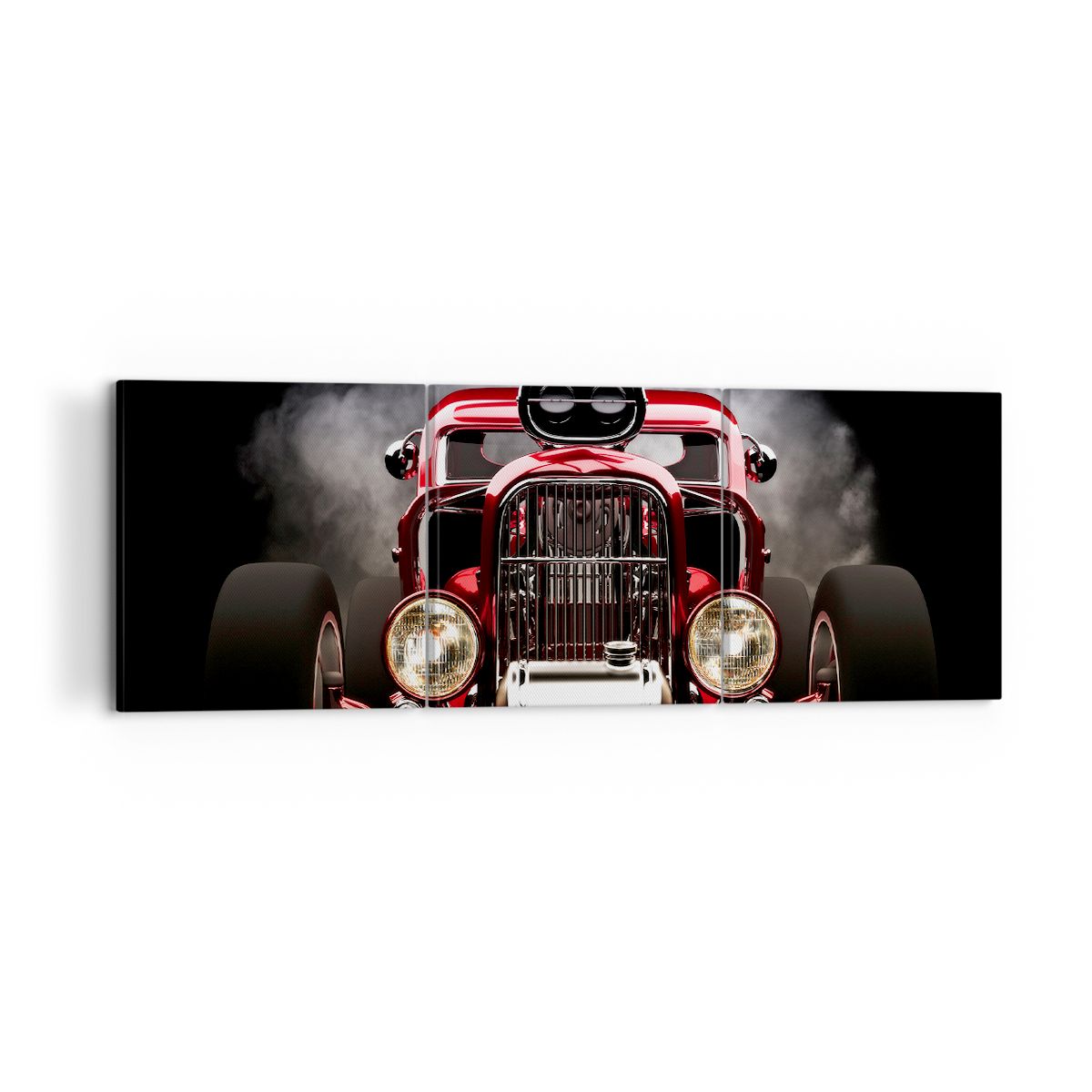 Obraz Na Płótnie - Samochód Retro - 120X40 Cm - Ca120X40-2422
