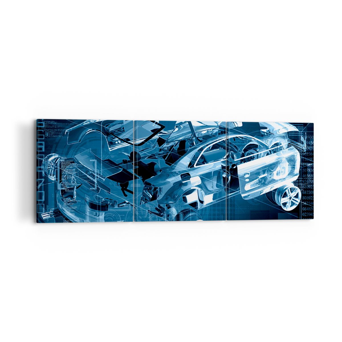 Obraz Na Płótnie - Samochód Prototyp - 120X40 Cm - Ca120X40-2615