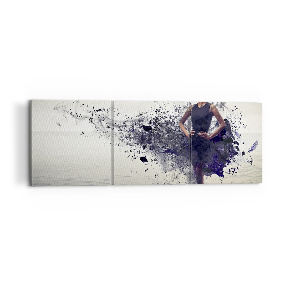 Obraz Na Płótnie - Kobieta Modelka - 120X40 Cm - Ca120X40-2623