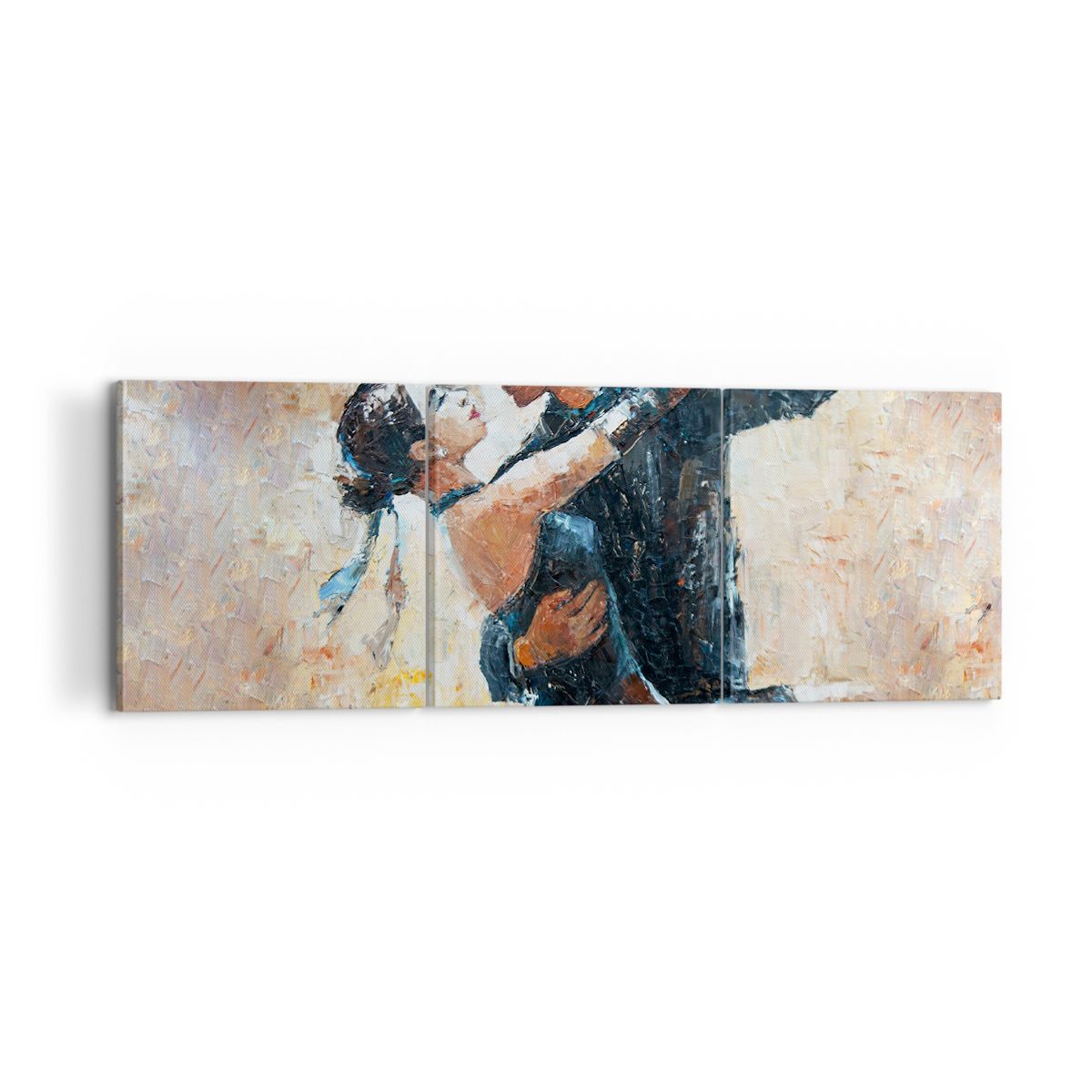 Obraz Na Płótnie - Tancerze Tango - 120X40 Cm - Ca120X40-3773