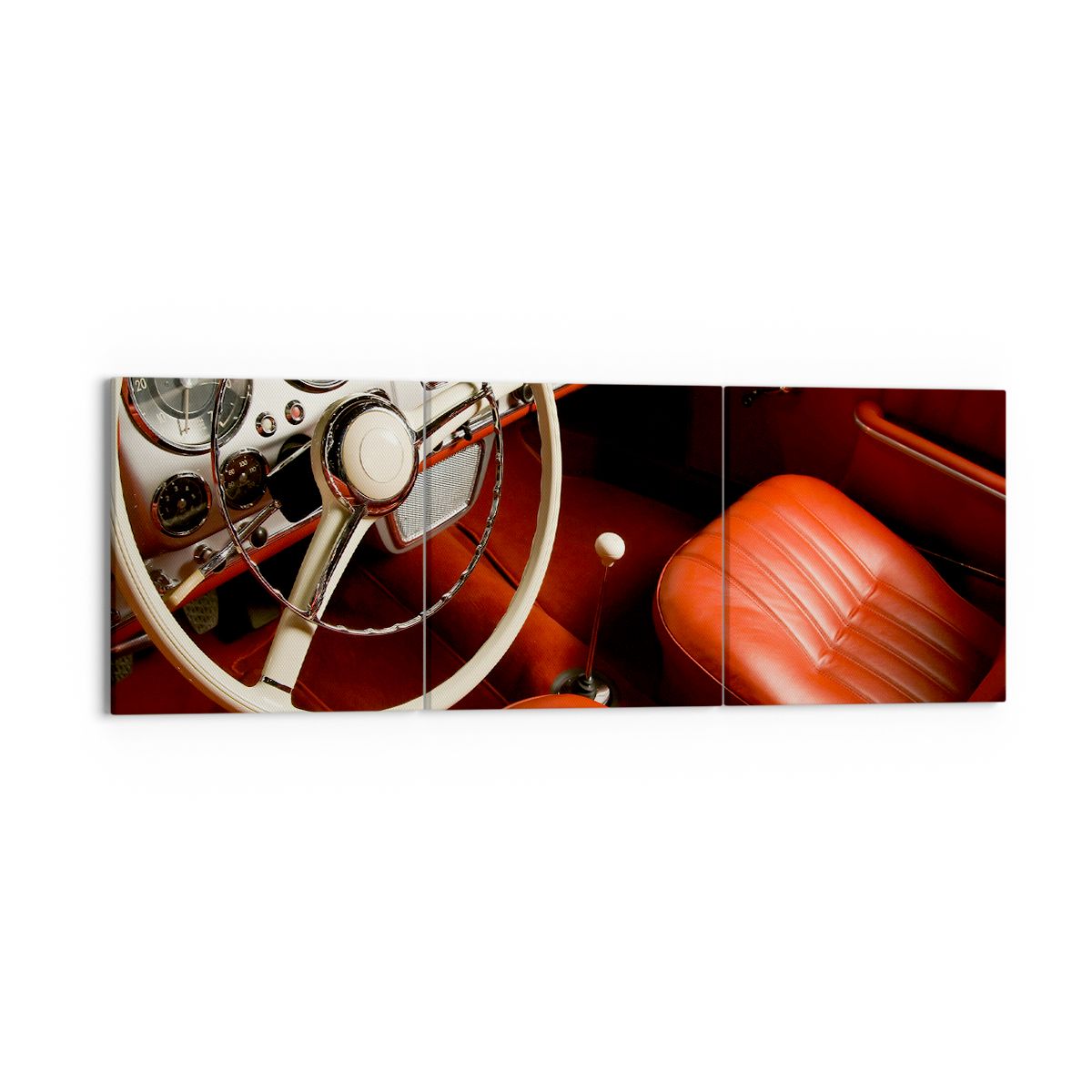 Obraz Na Płótnie - Samochód Retro - 150X50 Cm - Ca150X50-0149