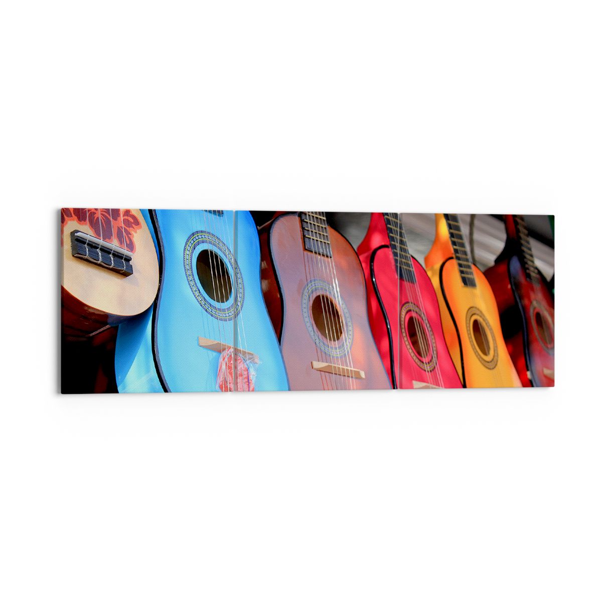 Obraz Na Płótnie - Gitara Muzyka - 150X50 Cm - Ca150X50-2221