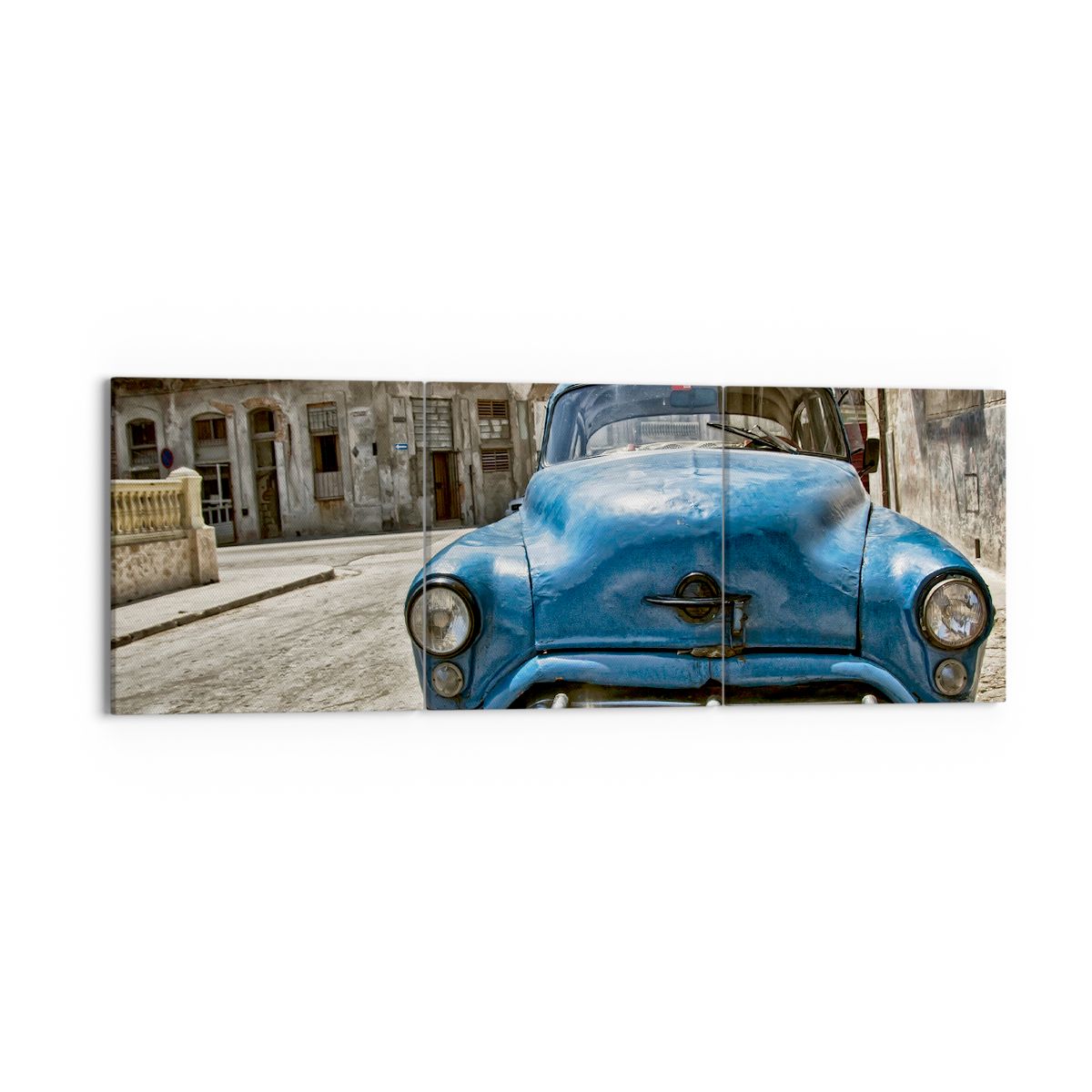 Obraz Na Płótnie - Samochód Ulica - 150X50 Cm - Ca150X50-2461