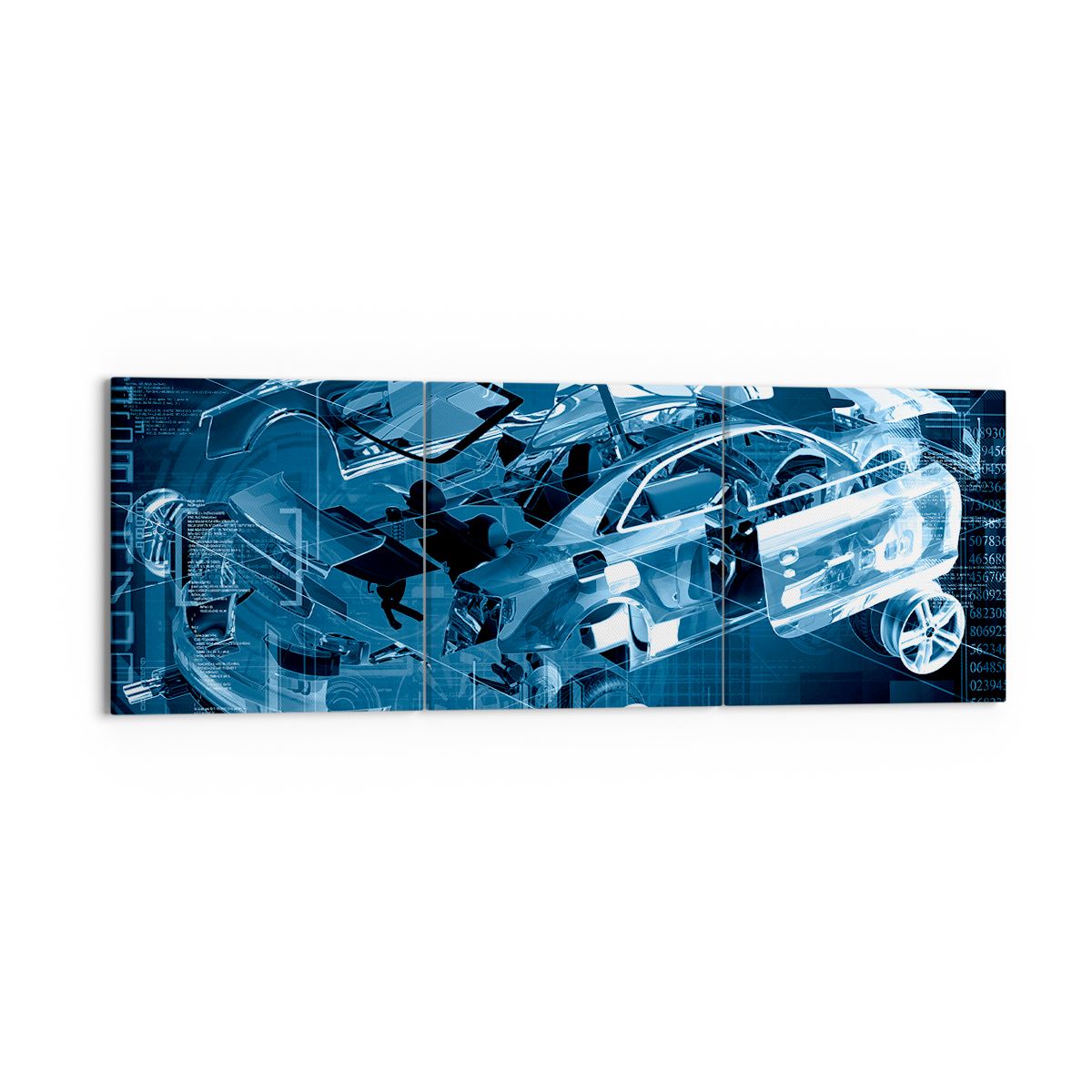 Obraz Na Płótnie - Samochód Prototyp - 150X50 Cm - Ca150X50-2615