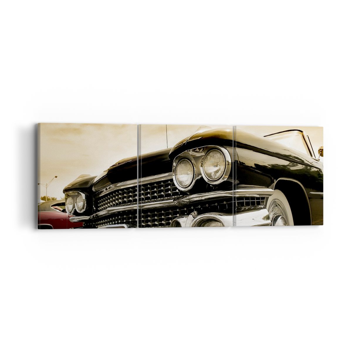 Obraz Na Płótnie - Cadillac Samochód - 90X30 Cm - Ca90X30-0160