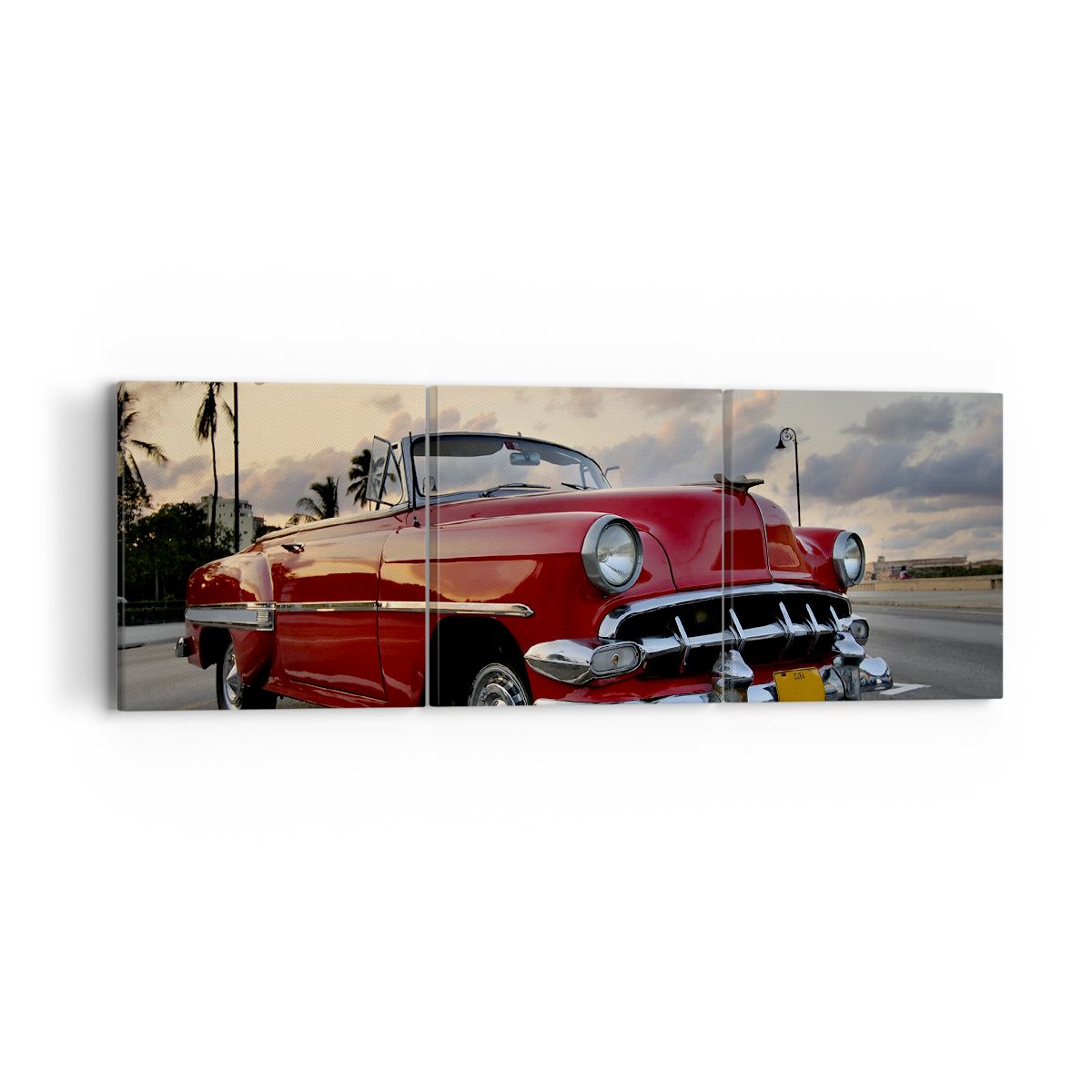 Obraz Na Płótnie - Cadillac Samochód - 90X30 Cm - Ca90X30-0186
