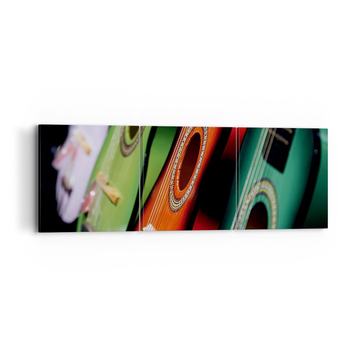 Obraz Na Płótnie - Gitara Muzyka Gra - 90X30 Cm - Ca90X30-2113