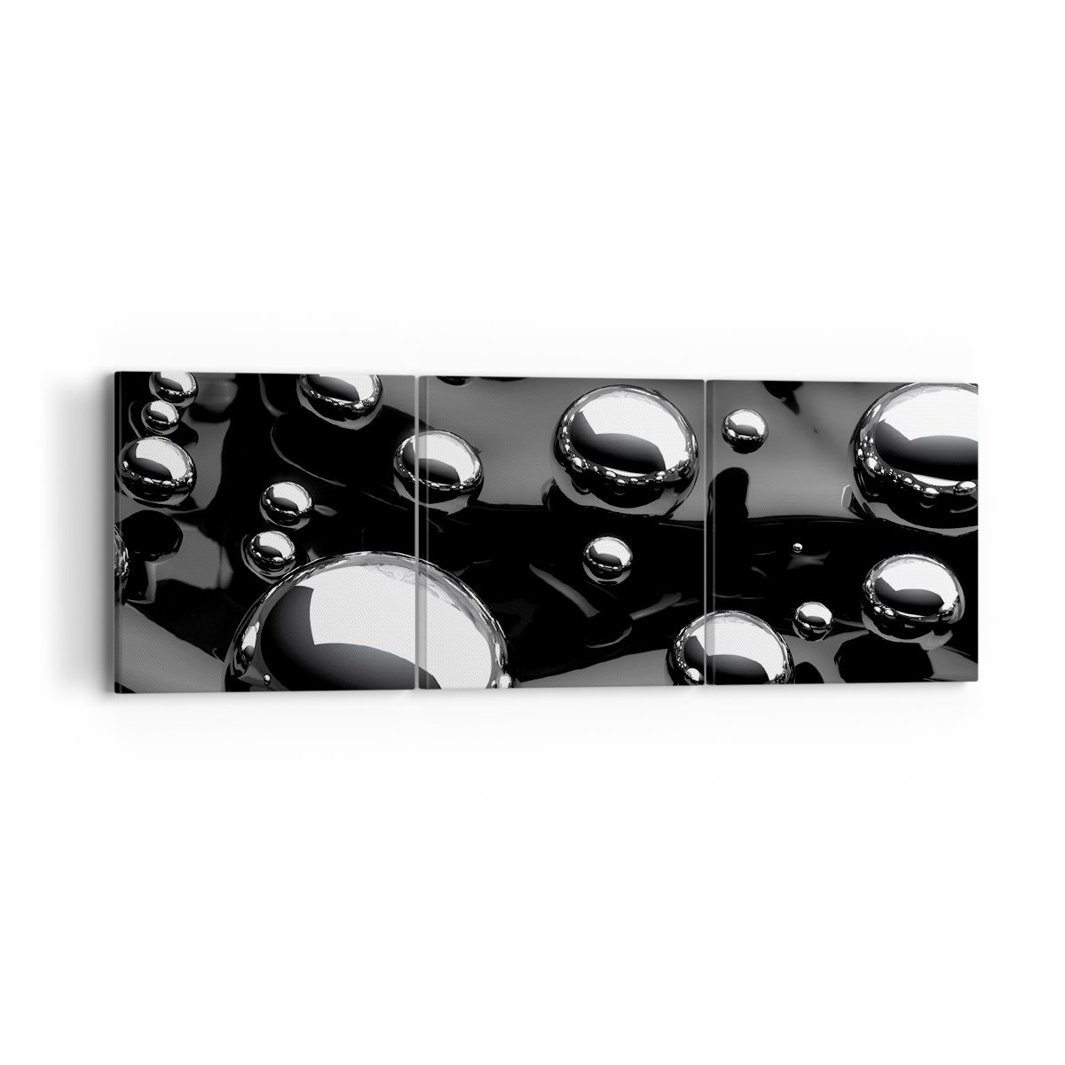 Obraz Na Płótnie - Kule Kompozycja - 90X30 Cm - Ca90X30-2525
