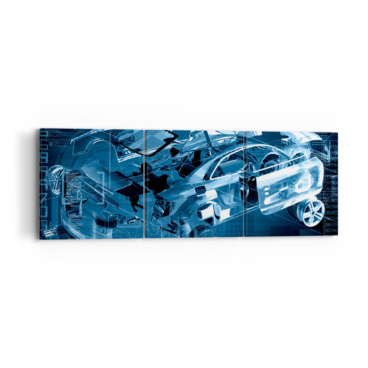 Obraz Na Płótnie - Samochód Prototyp - 90X30 Cm - Ca90X30-2615