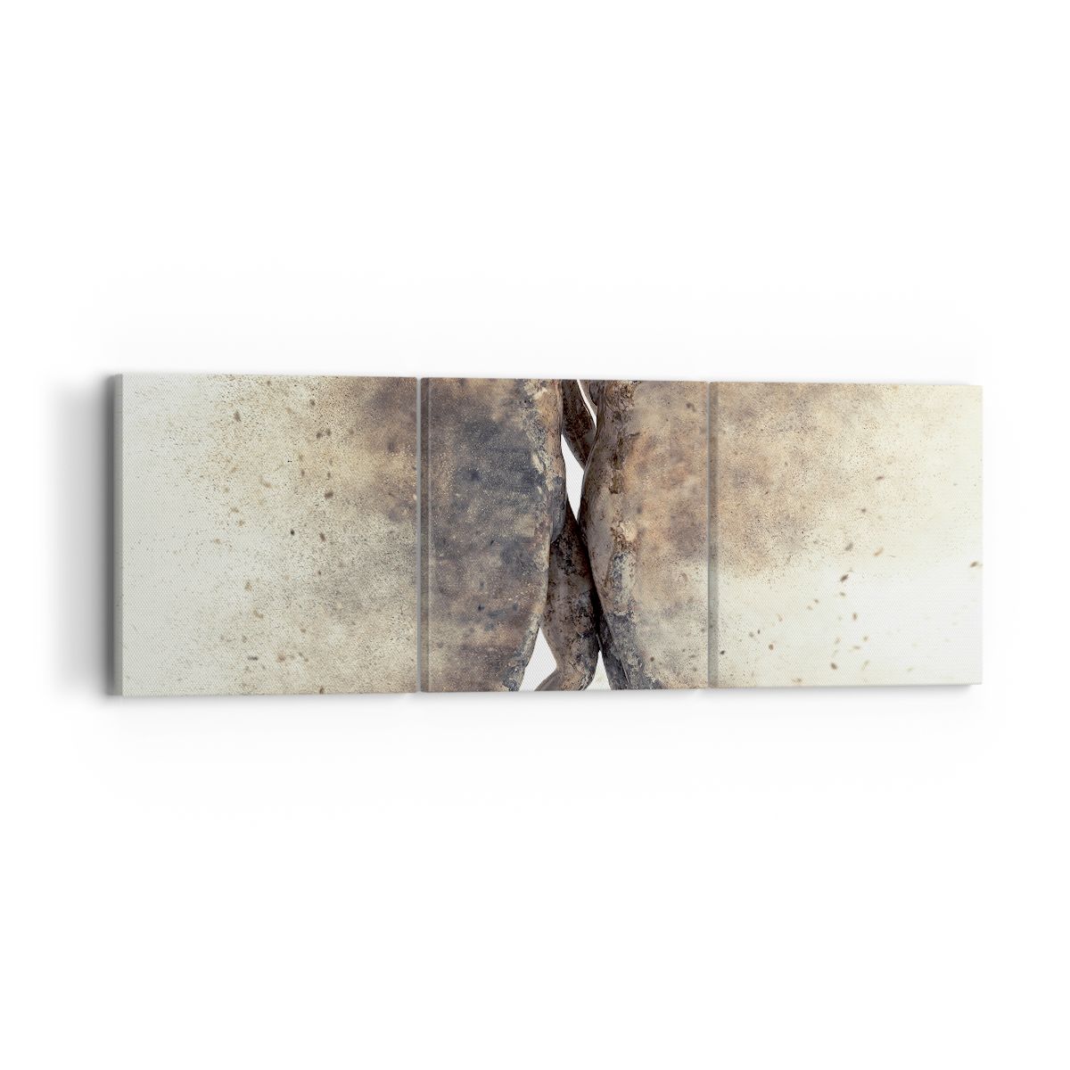 Obraz Na Płótnie - Postać Kamień  - 90X30 Cm - Ca90X30-3102
