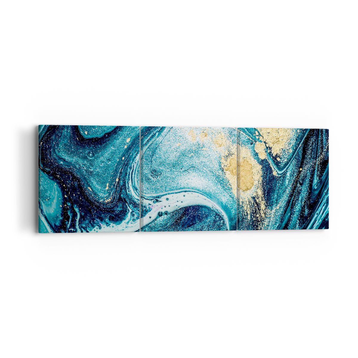 Obraz Na Płótnie - Kompozycja Barw - 90X30 Cm - Ca90X30-3493