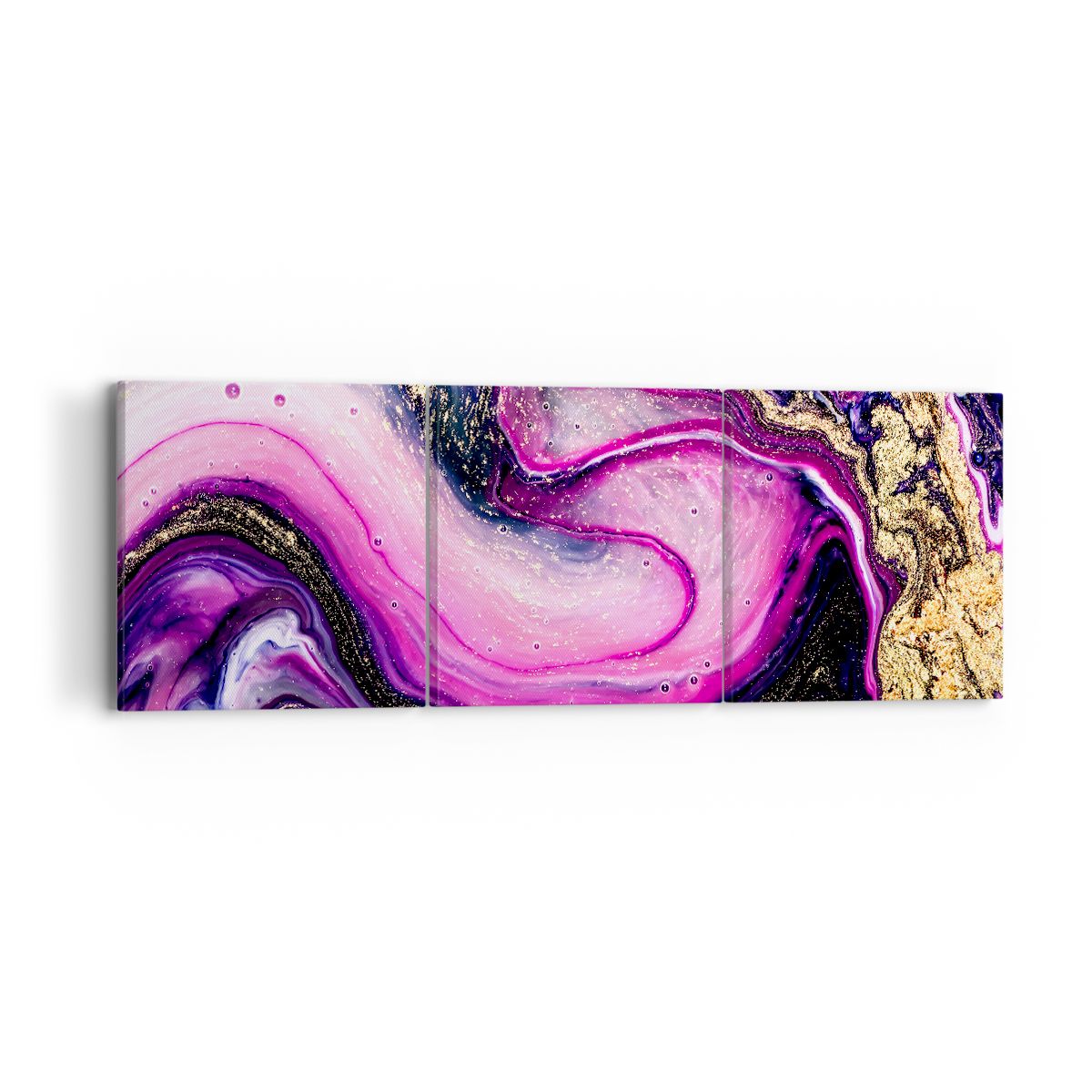 Obraz Na Płótnie - Kompozycja Barw - 90X30 Cm - Ca90X30-3502
