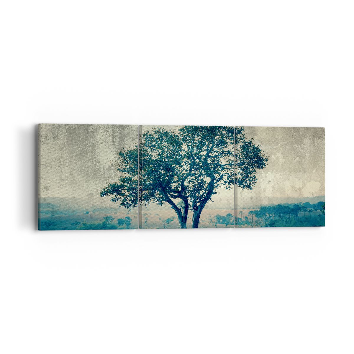 Obraz Na Płótnie - Drzewo Samotność  - 90X30 Cm - Ca90X30-3627