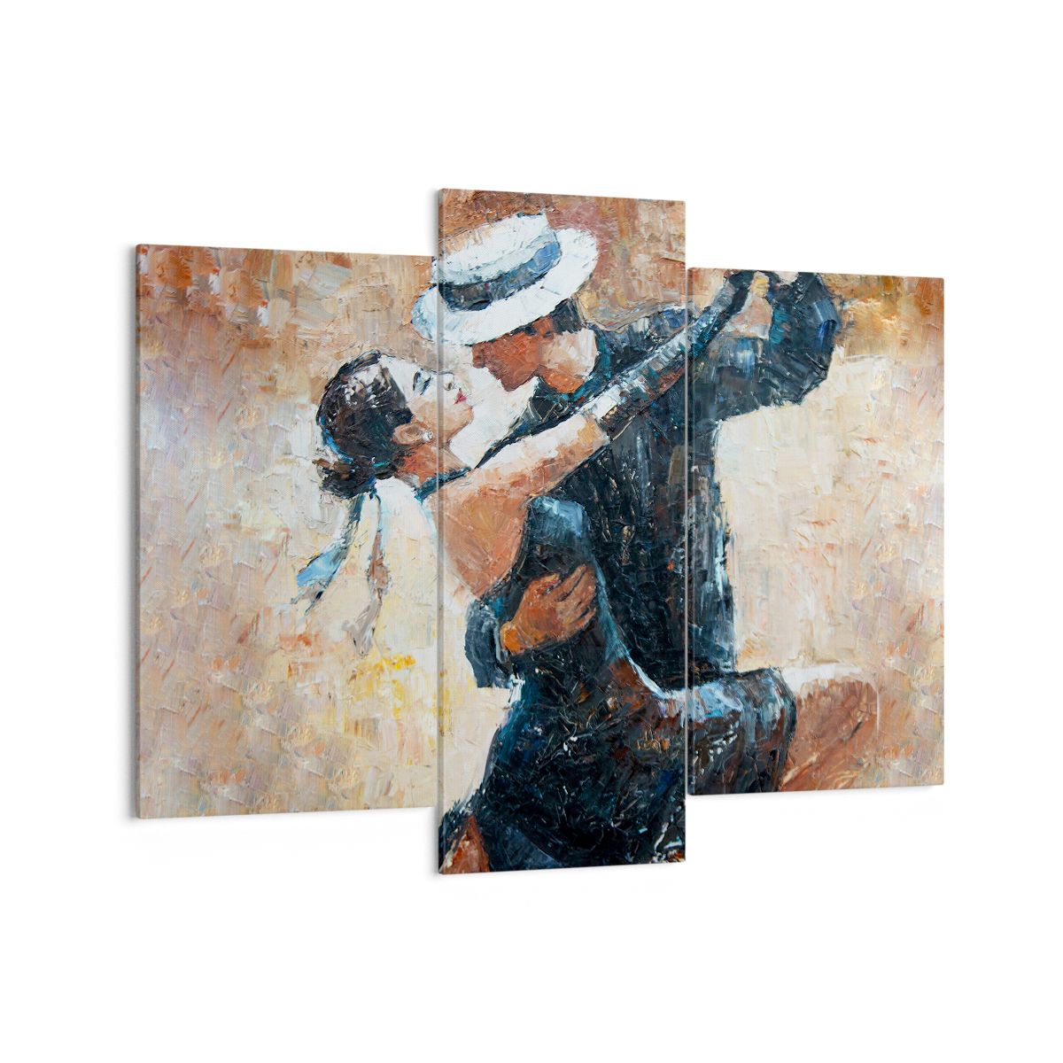 Obraz Na Płótnie - Tancerze Tango - 130X100 Cm - Cb130X100-3773
