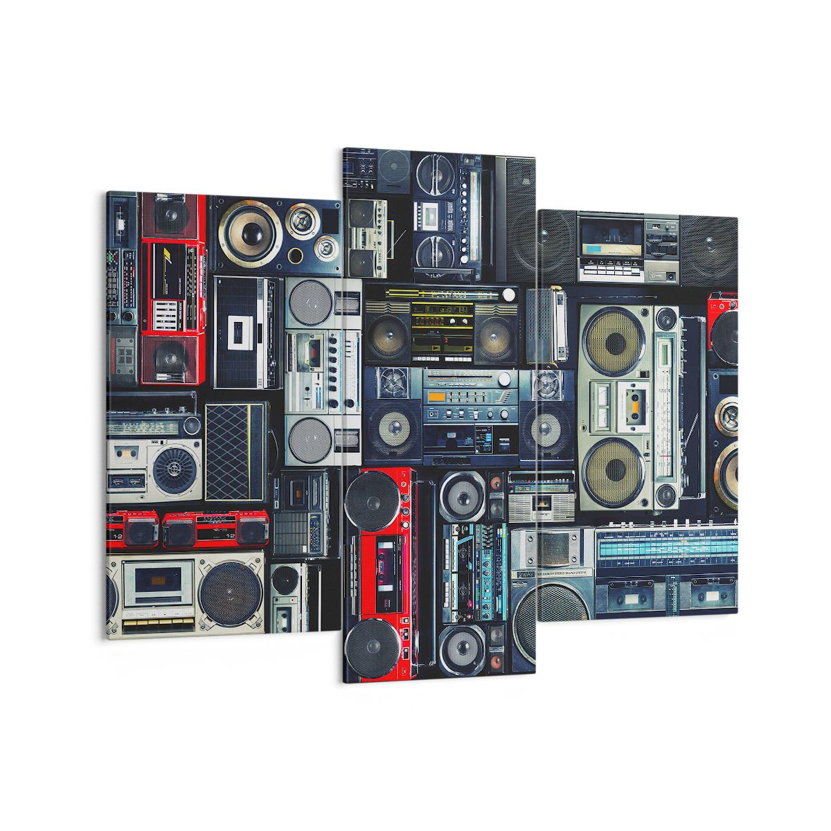 Obraz Na Płótnie - Technika Magnetofon - 130X100 Cm - Cb130X100-3875
